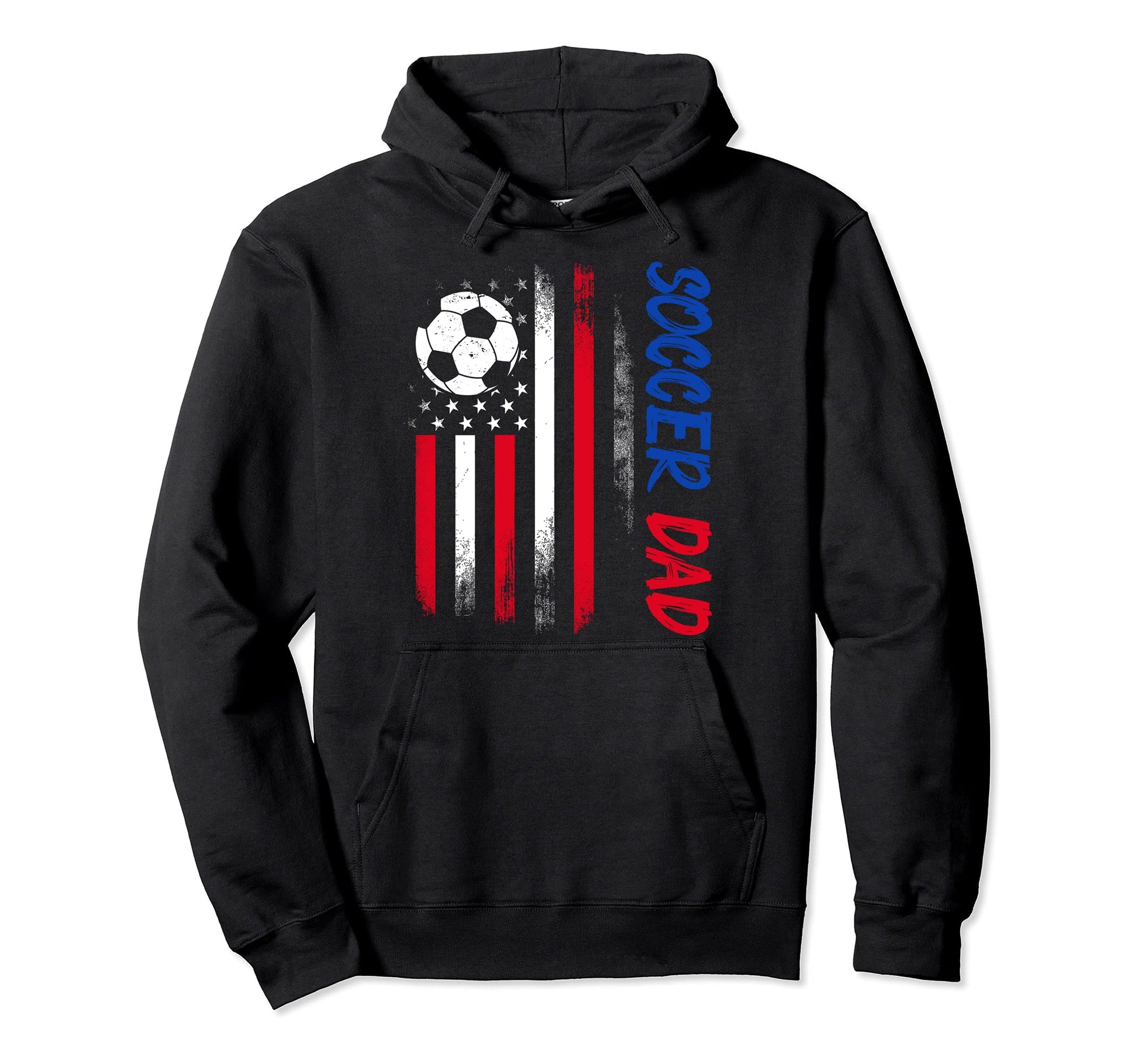 New First Time Dad To Be Soccer Daddy Hoodie - Aesthetic Graphic Men Women - T-Shirt, Sweatshirt, Hoodie