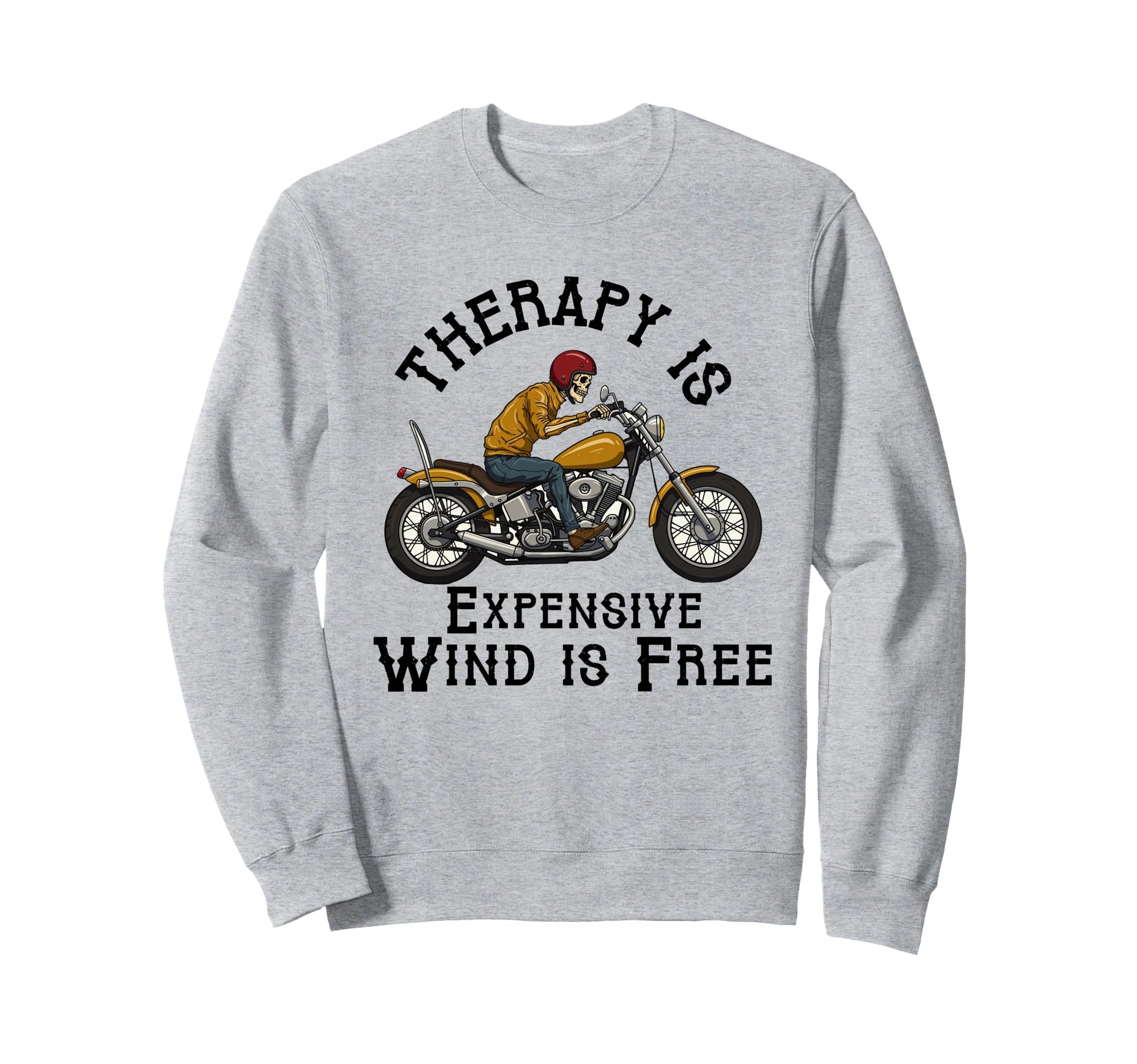 Therapy Is Expensive Wind Is Free Sweatshirt - Aesthetic Graphic Men Women - T-Shirt, Sweatshirt, Hoodie