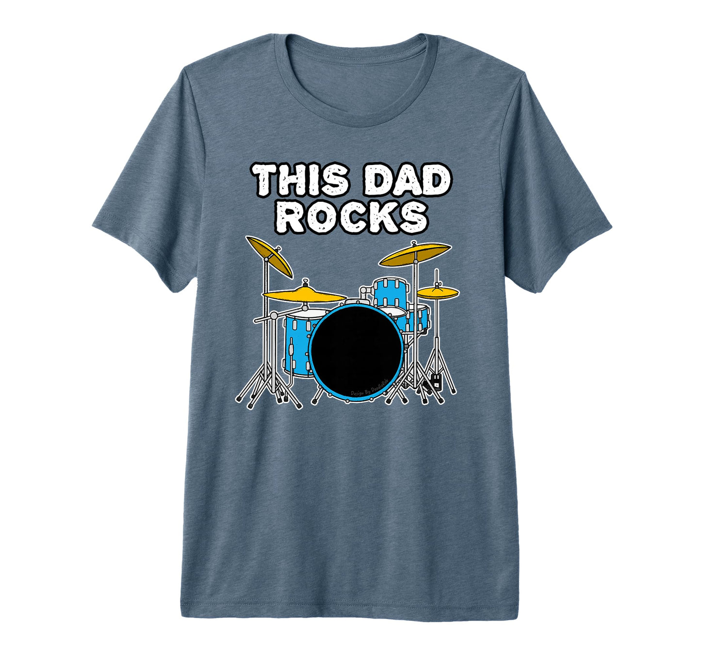 Mens Fathers Day Drums Dad Drummer This Dad T-Shirt - Graphic Print Unisex - T-Shirt, Sweatshirt, Hoodie