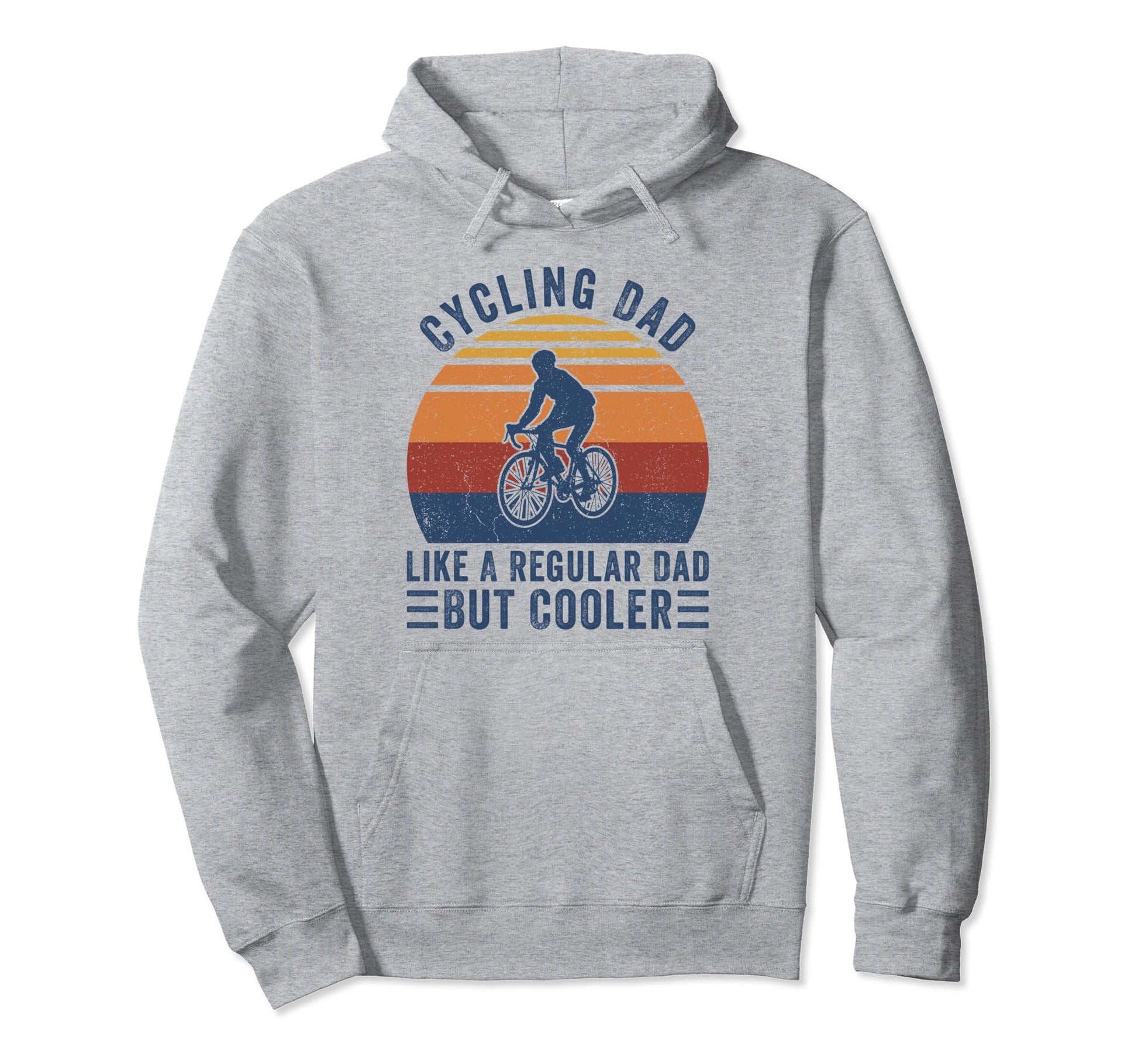 Cycling Dad Like Regular Dad But Cooler Hoodie - Novelty Apparel Unisex - T-Shirt, Sweatshirt, Hoodie