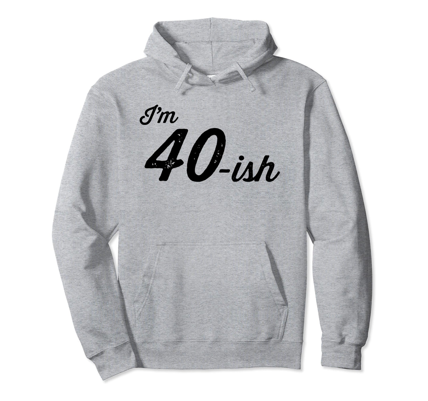 Birthday 40 Year Old Dad Husband Mom Hoodie - Minimalist Print Men Women - T-Shirt, Sweatshirt, Hoodie