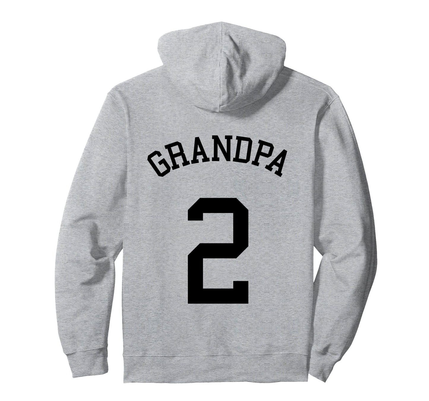 Grandpa Team 2 Football G Dad Hoodie - Fun Novelty Design for Adults - T-Shirt, Sweatshirt, Hoodie