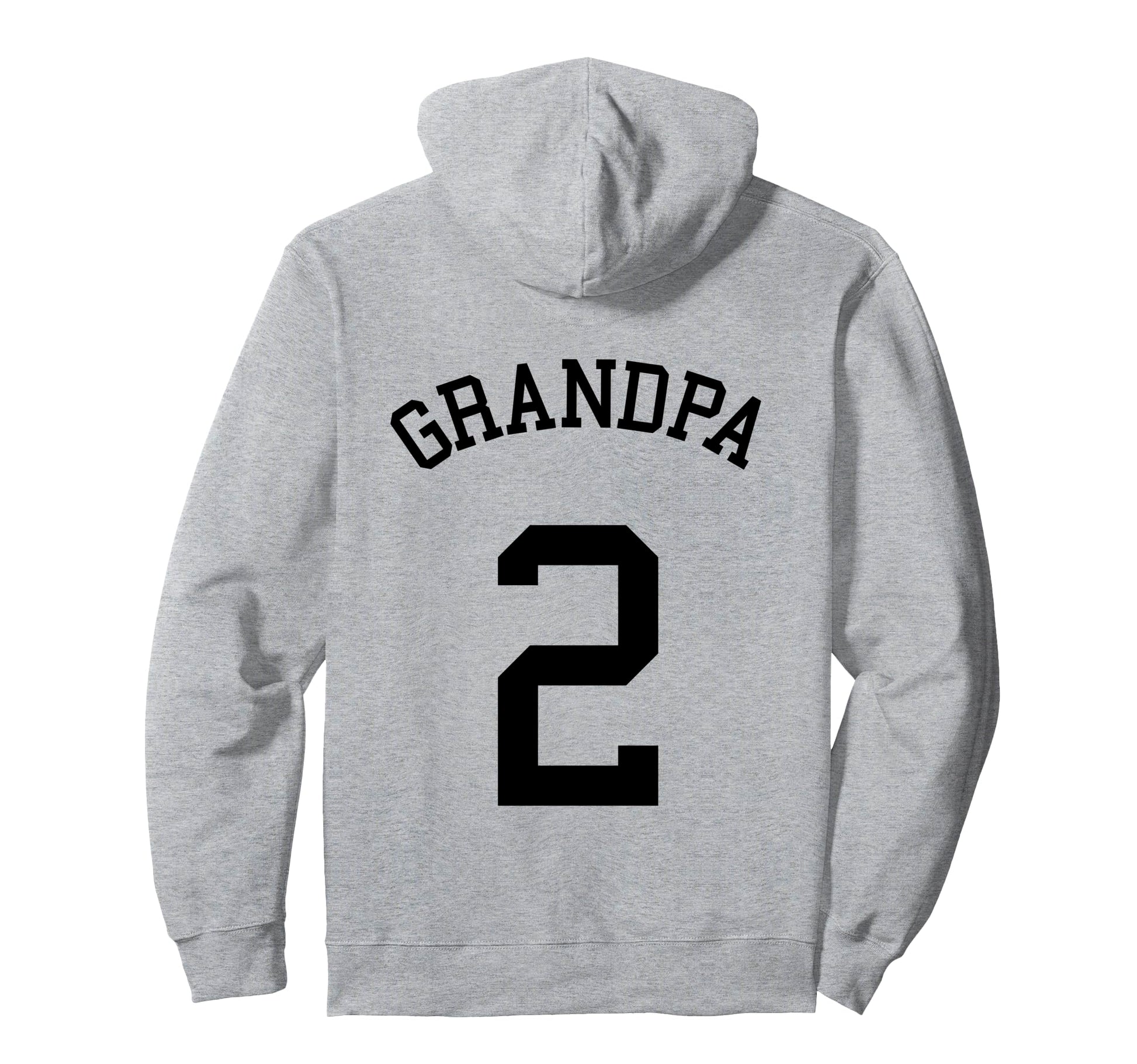 Grandpa Team 2 Football G Dad Hoodie - Fun Novelty Design for Adults - T-Shirt, Sweatshirt, Hoodie