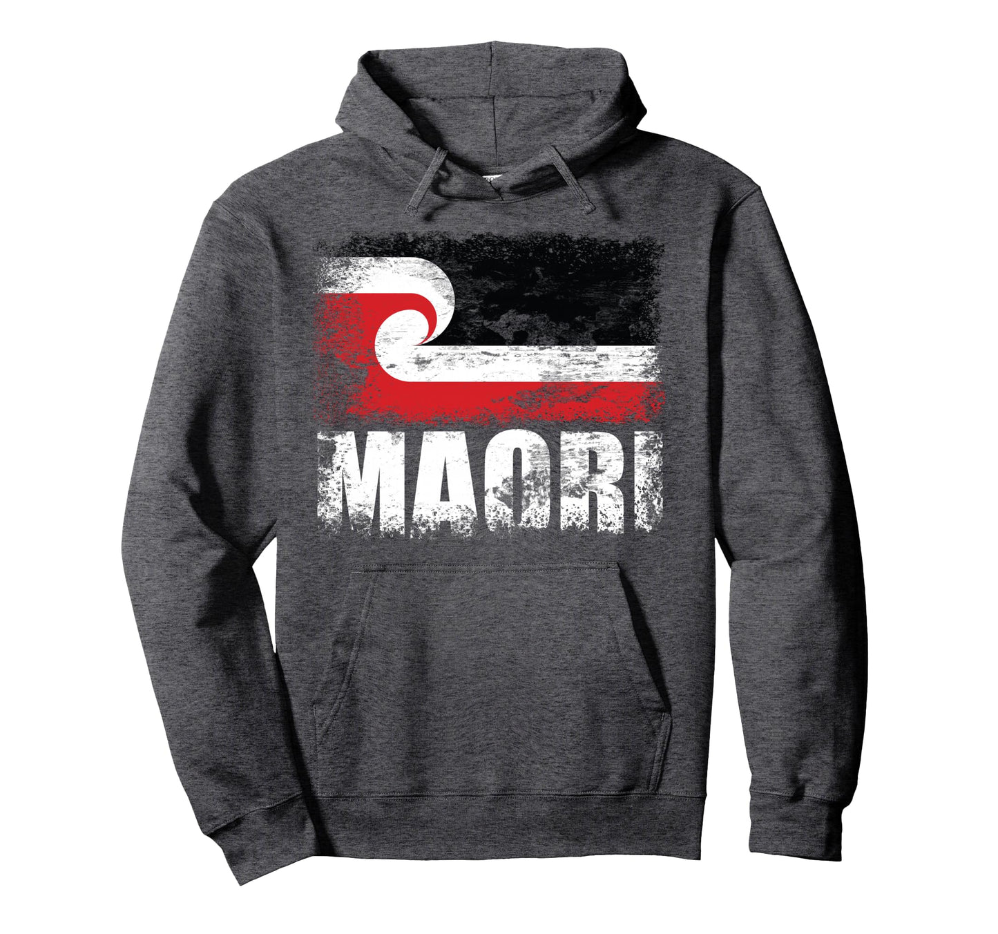 Maori Flag New Zealand Flag Hoodie - Minimalist Print Unisex - T-Shirt, Sweatshirt, Hoodie