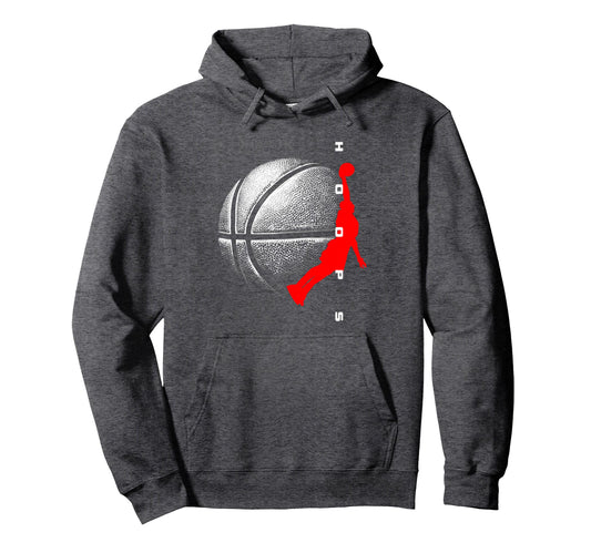 Basketball Basketball Hoodie - Fun Novelty Design Men Women - T-Shirt, Sweatshirt, Hoodie