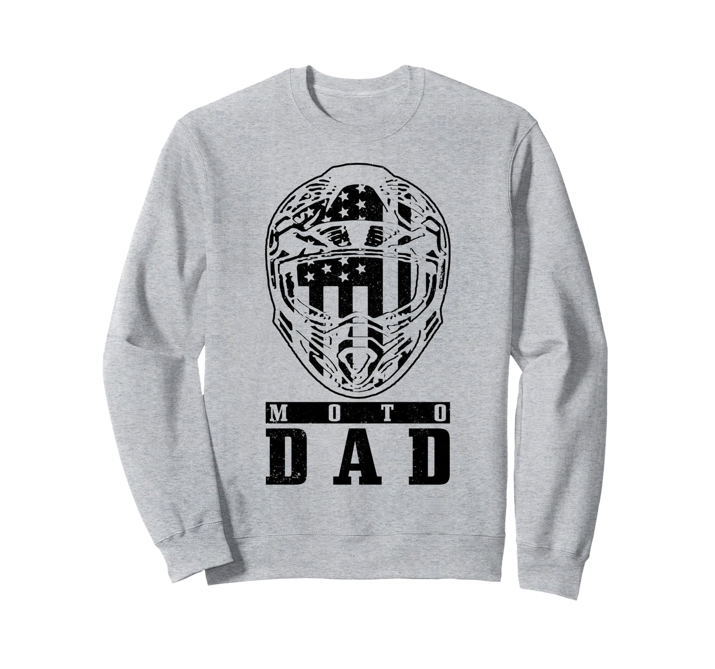 Motocross Moto Dad Dirt Bike Sweatshirt - Minimalist Print Men Women - T-Shirt, Sweatshirt, Hoodie