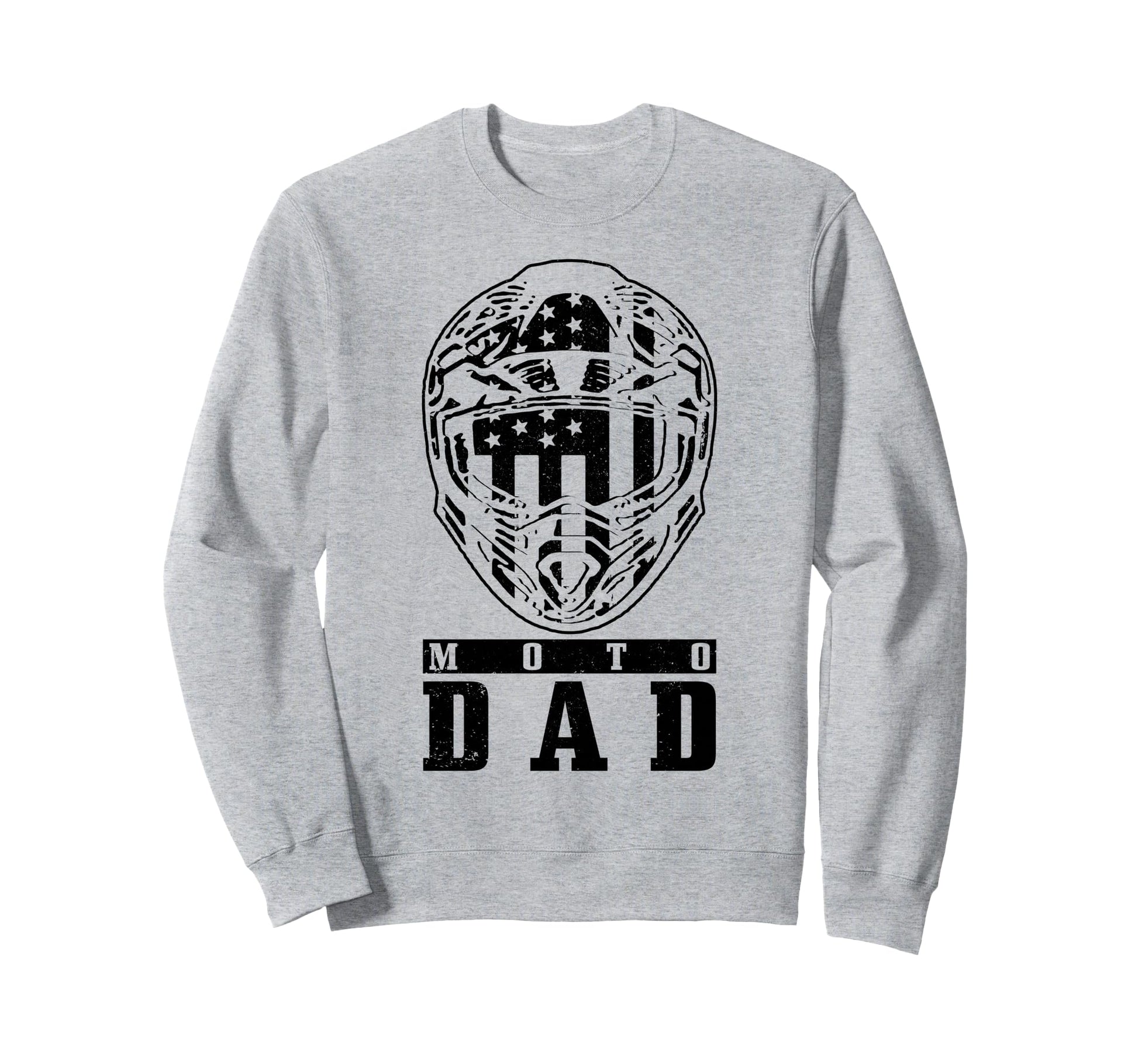 Motocross Moto Dad Dirt Bike Sweatshirt - Minimalist Print Men Women - T-Shirt, Sweatshirt, Hoodie