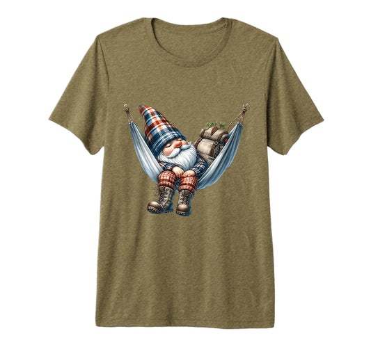 Camper Gnome Dad Life Large T-Shirt - Casual Everyday Wear for Adults - T-Shirt, Sweatshirt, Hoodie