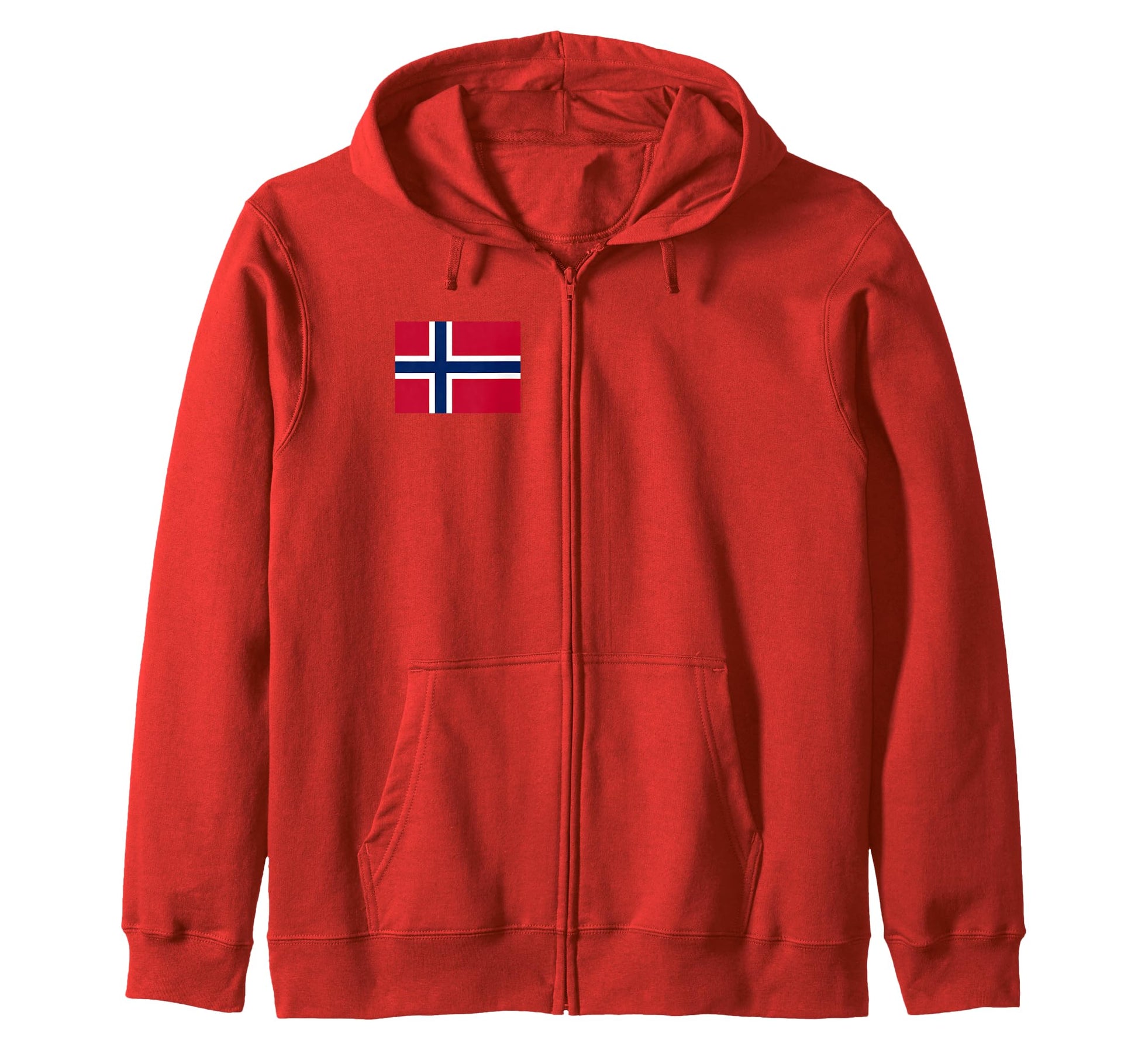 Country Flags Minimalist Norway Hoodie - Minimalist Print Unisex - T-Shirt, Sweatshirt, Hoodie
