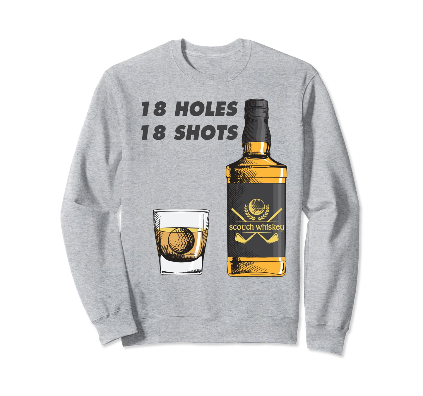 Mens Golf Fathers Day Dad Birthday Sweatshirt - Streetwear Style Unisex - T-Shirt, Sweatshirt, Hoodie