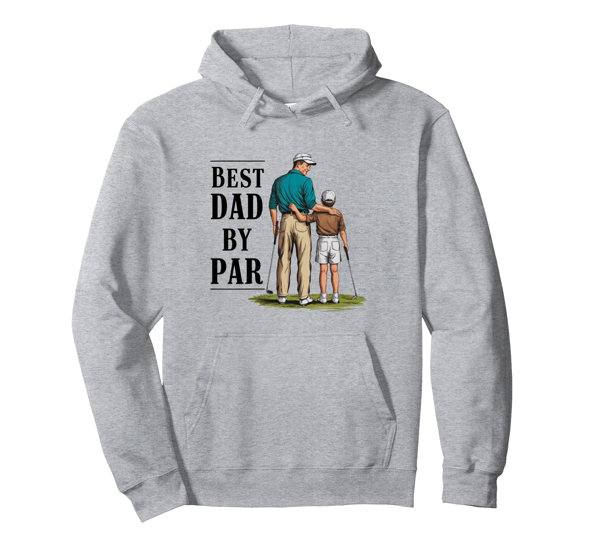 Best Dad Par Fathers Day Golf Hoodie - Graphic Print Unisex - T-Shirt, Sweatshirt, Hoodie