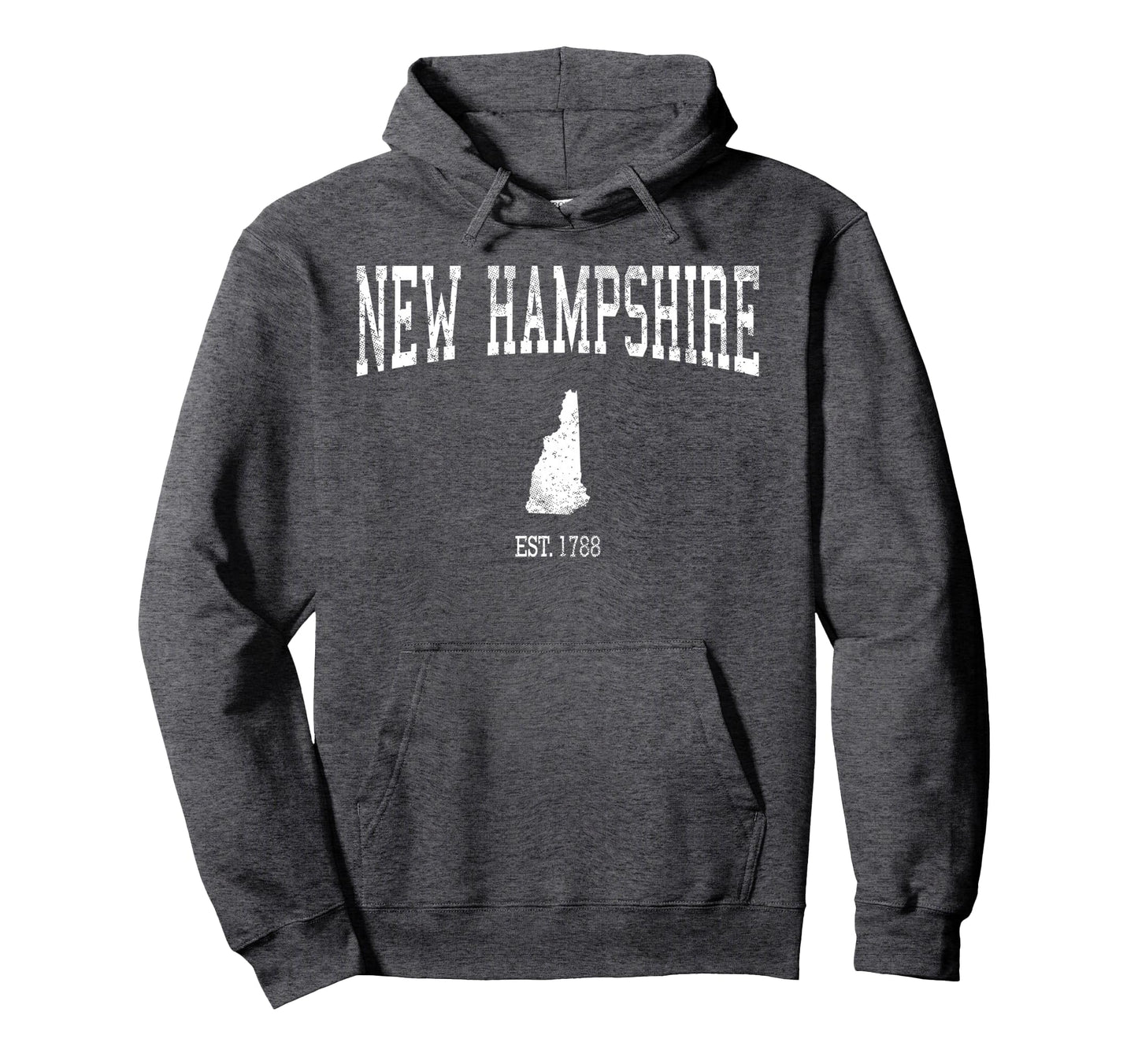 New Hampshire Sports Nh Hoodie - Fun Novelty Design for Adults - T-Shirt, Sweatshirt, Hoodie