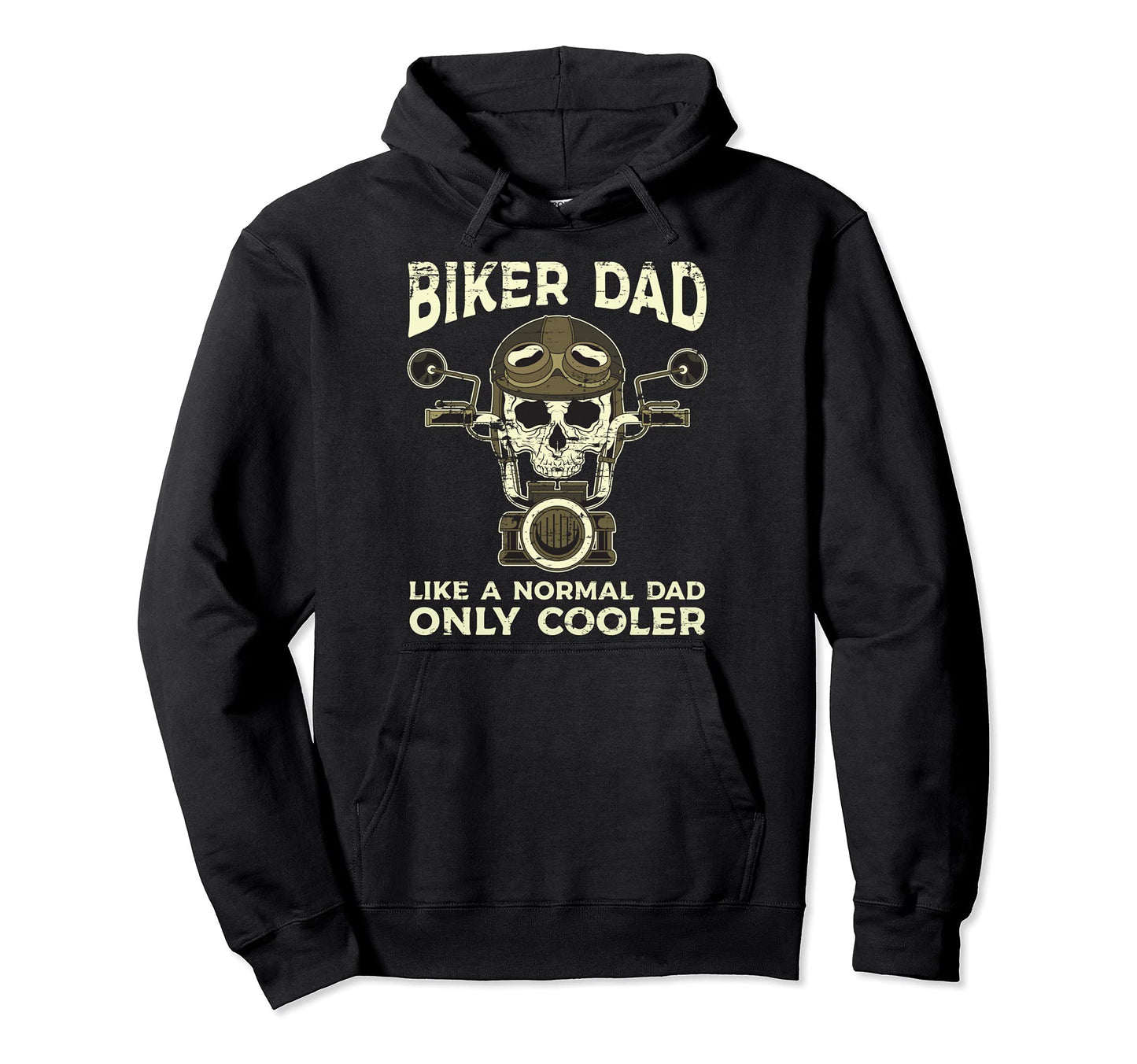 Motorcycle Riding Bike Rider Dad Fathers Hoodie - Trendy Graphic Men Women - T-Shirt, Sweatshirt, Hoodie