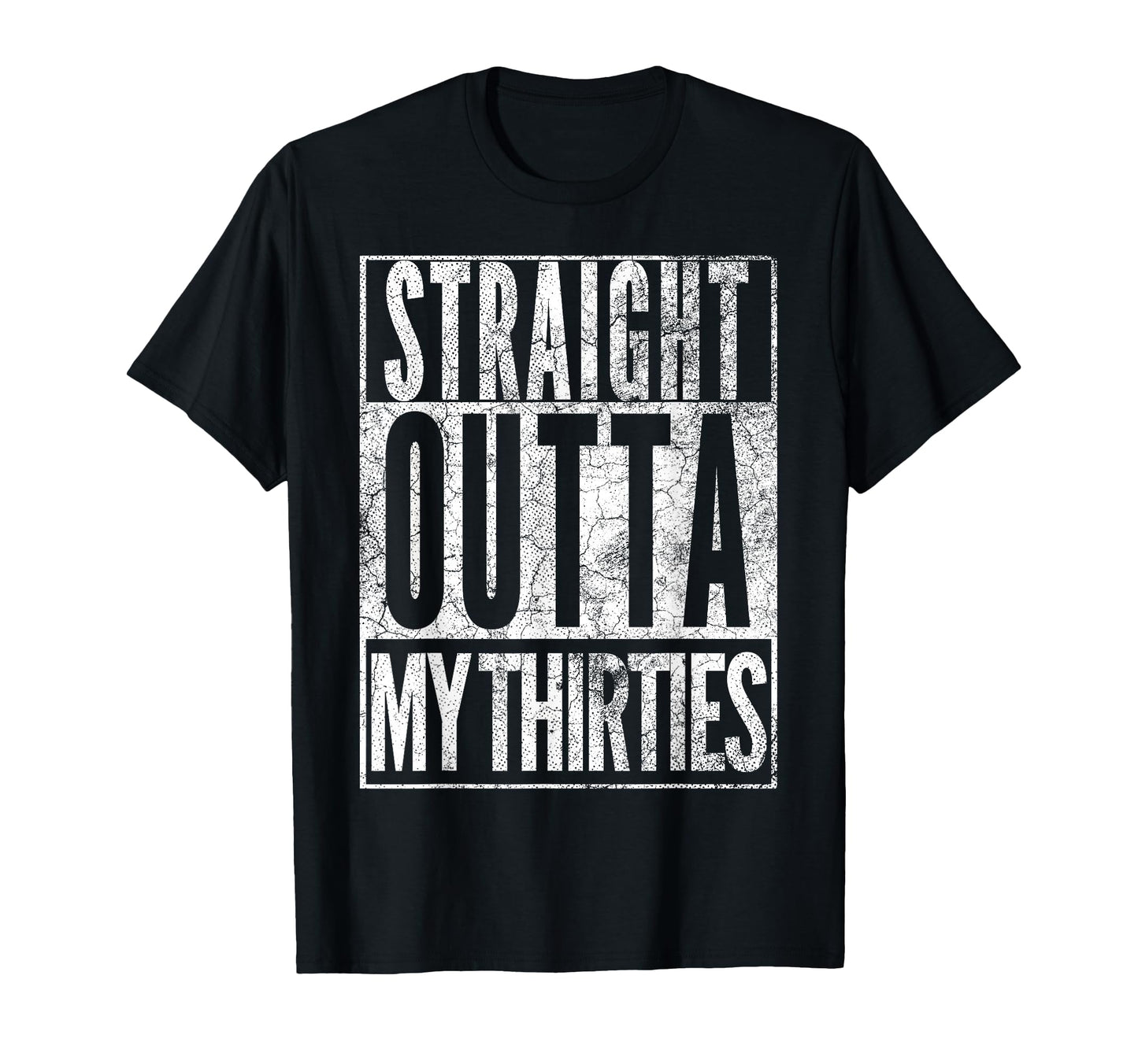 1986 Straight Outta My Thirties 40Th T-Shirt - Aesthetic Graphic Unisex - T-Shirt, Sweatshirt, Hoodie