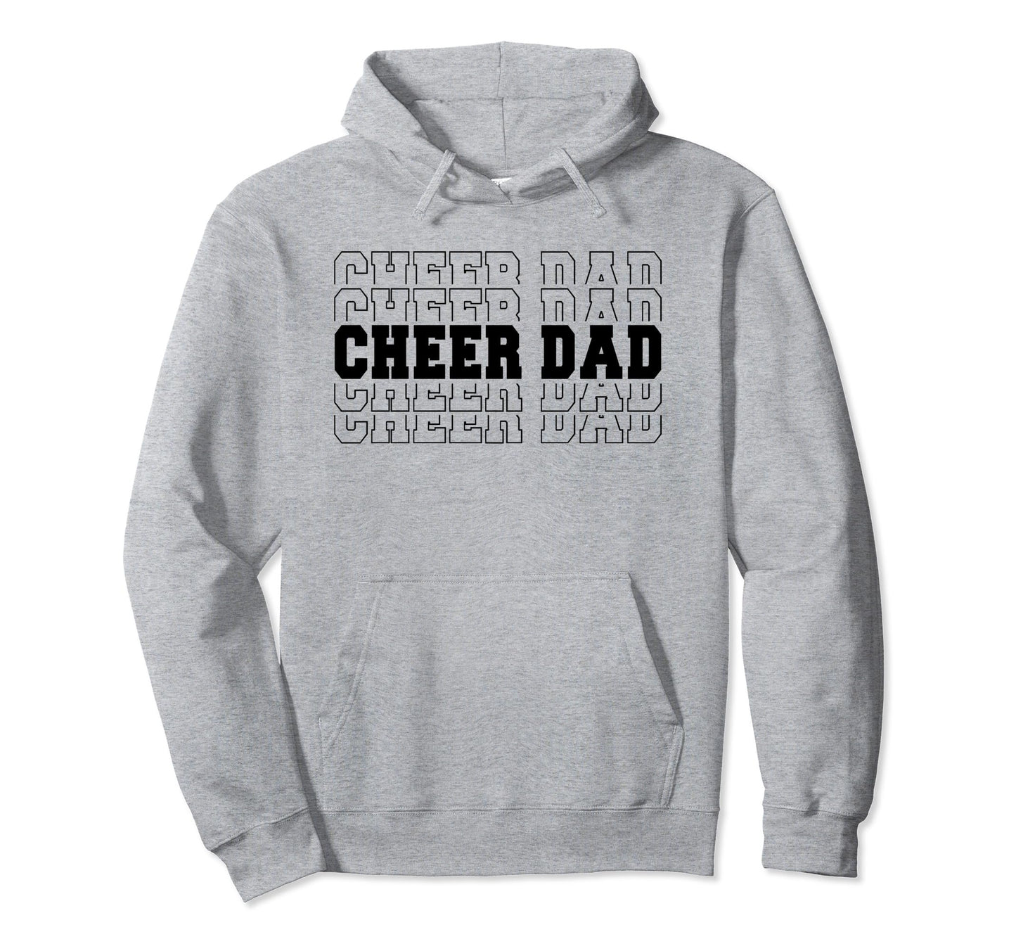Cheerleader Dad Text T Shirts T-Shirt - Unique Graphic Unisex - T-Shirt, Sweatshirt, Hoodie