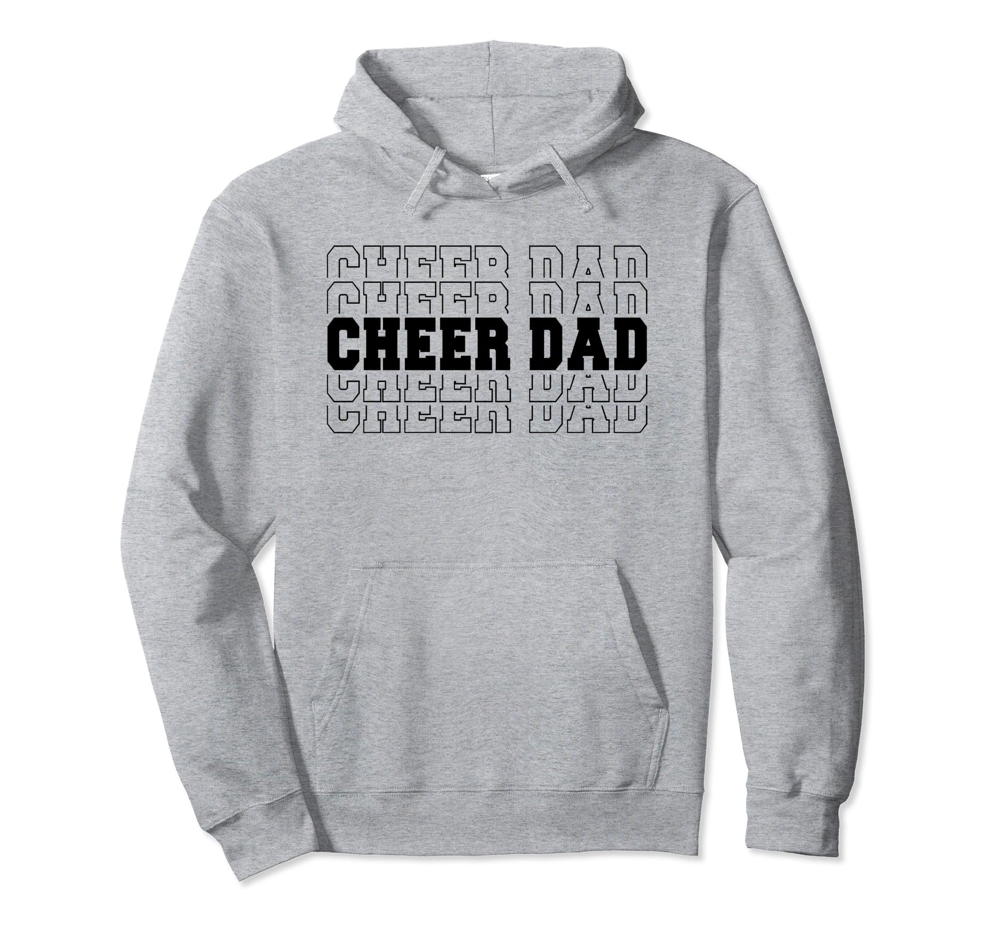 Cheerleader Dad Text T Shirts T-Shirt - Unique Graphic Unisex - T-Shirt, Sweatshirt, Hoodie