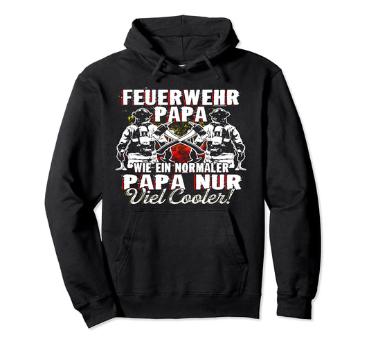 Brandmeister Held Fireman Axe Fire Hoodie - Fun Novelty Design for Adults - T-Shirt, Sweatshirt, Hoodie