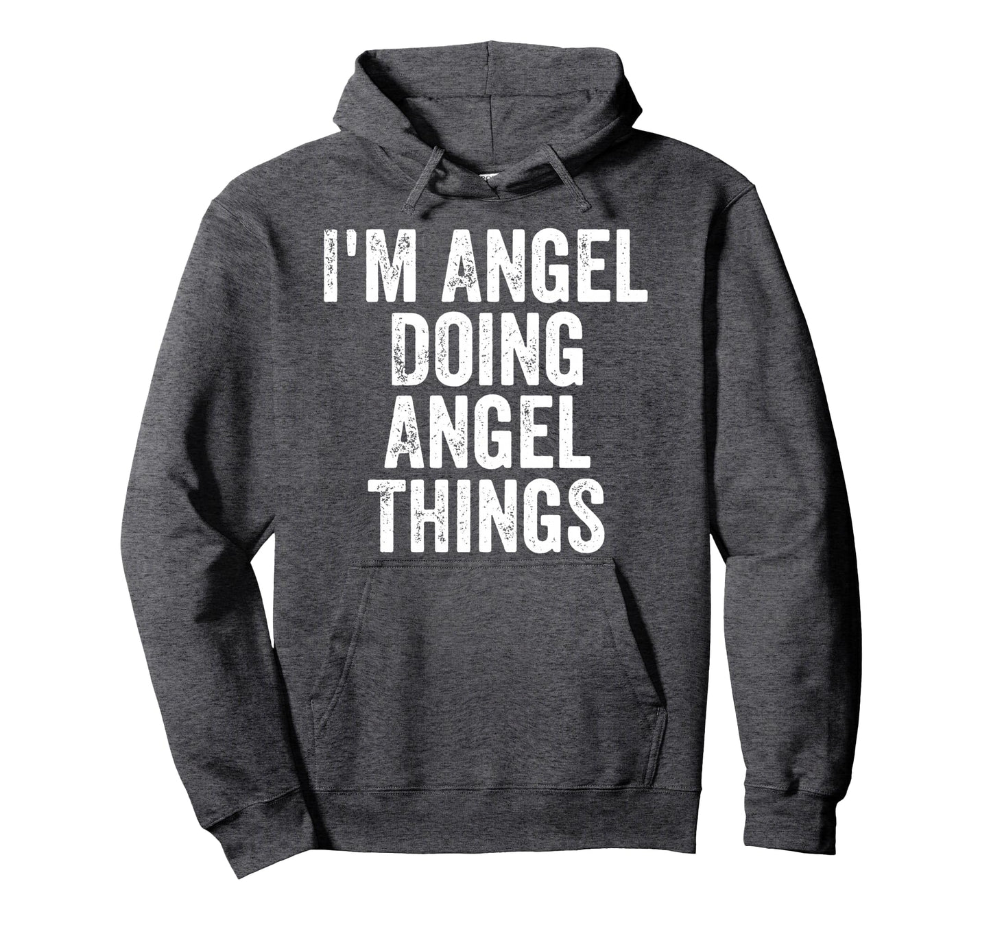 Im Angel Doing Angel Things Personalized Hoodie - Graphic Print Men Women - T-Shirt, Sweatshirt, Hoodie
