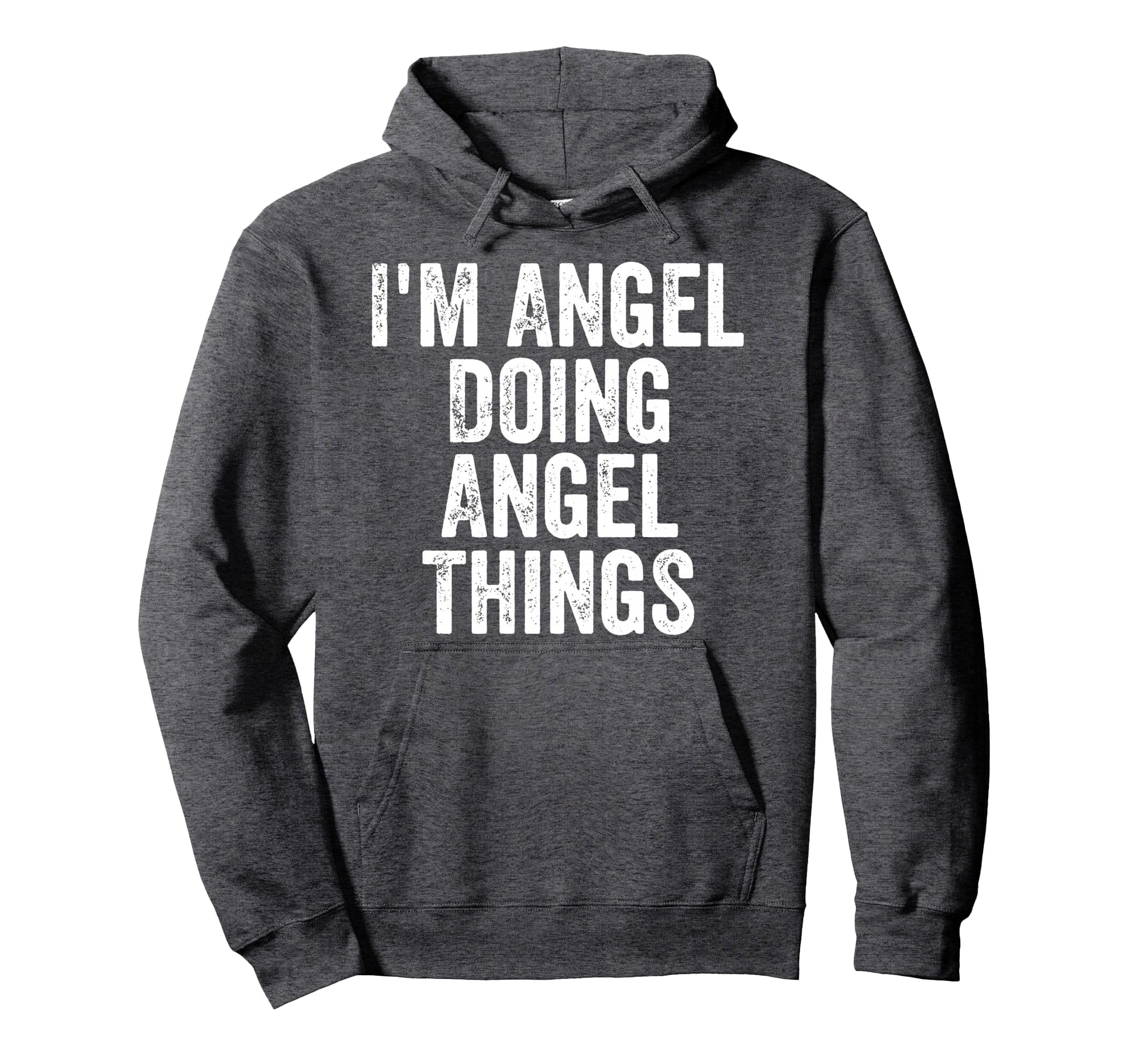 Im Angel Doing Angel Things Personalized Hoodie - Graphic Print Men Women - T-Shirt, Sweatshirt, Hoodie