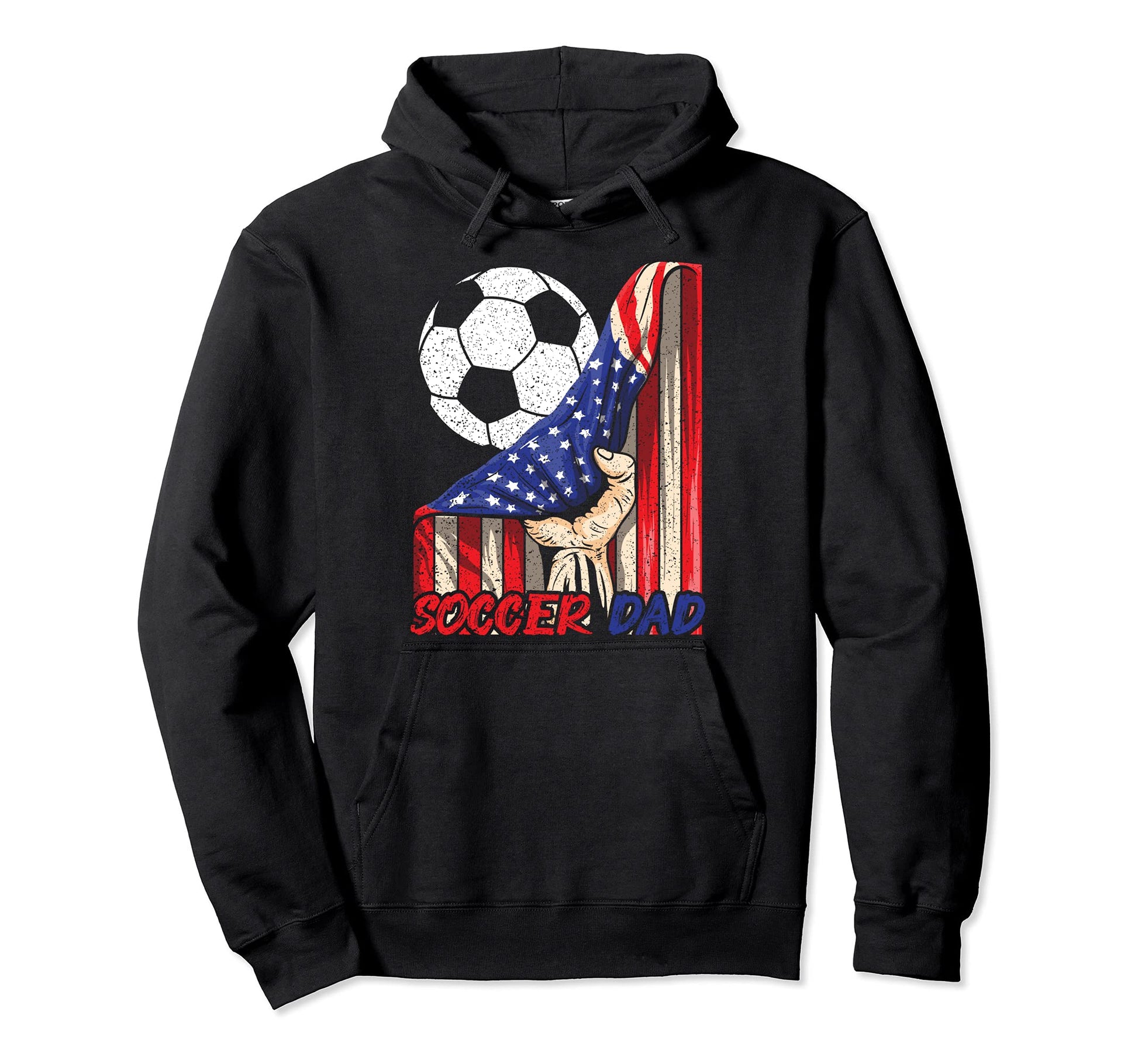 New First Time Dad To Be Soccer Daddy Hoodie - Unique Graphic Men Women - T-Shirt, Sweatshirt, Hoodie