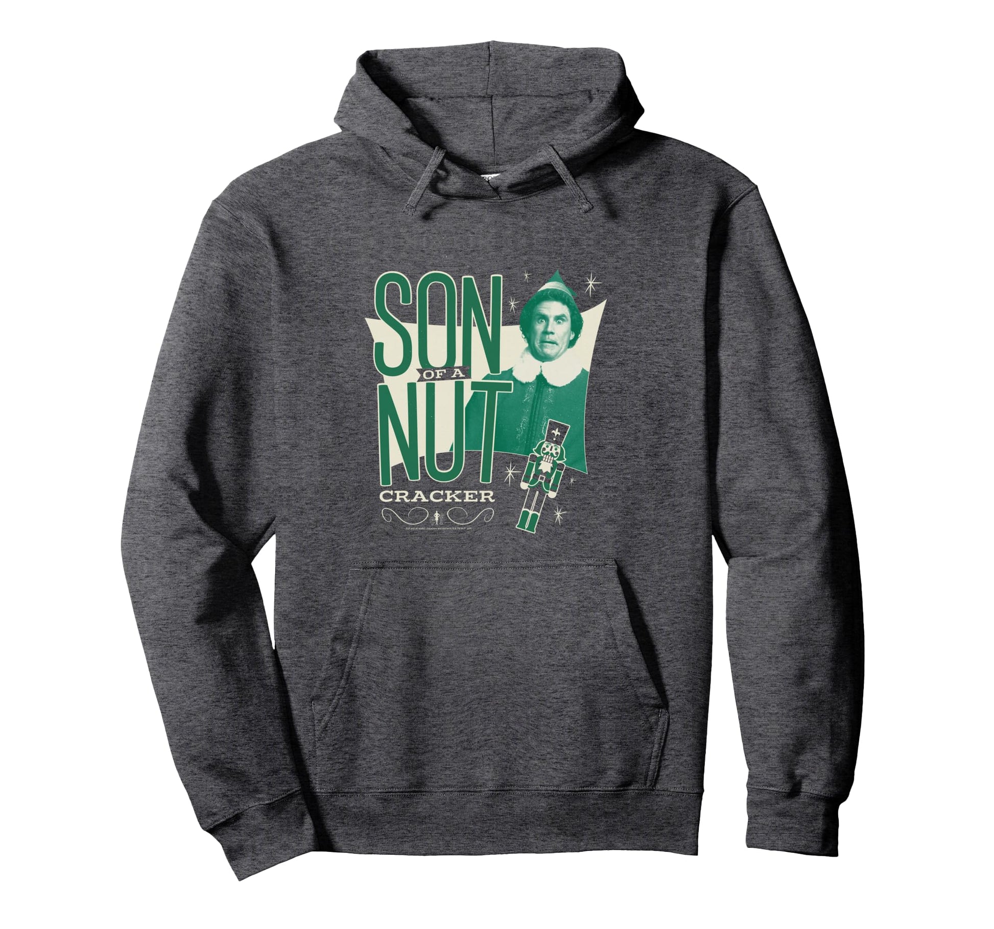 Elf Buddy Son Nutcracker Funny Hoodie - Novelty Apparel Men Women - T-Shirt, Sweatshirt, Hoodie