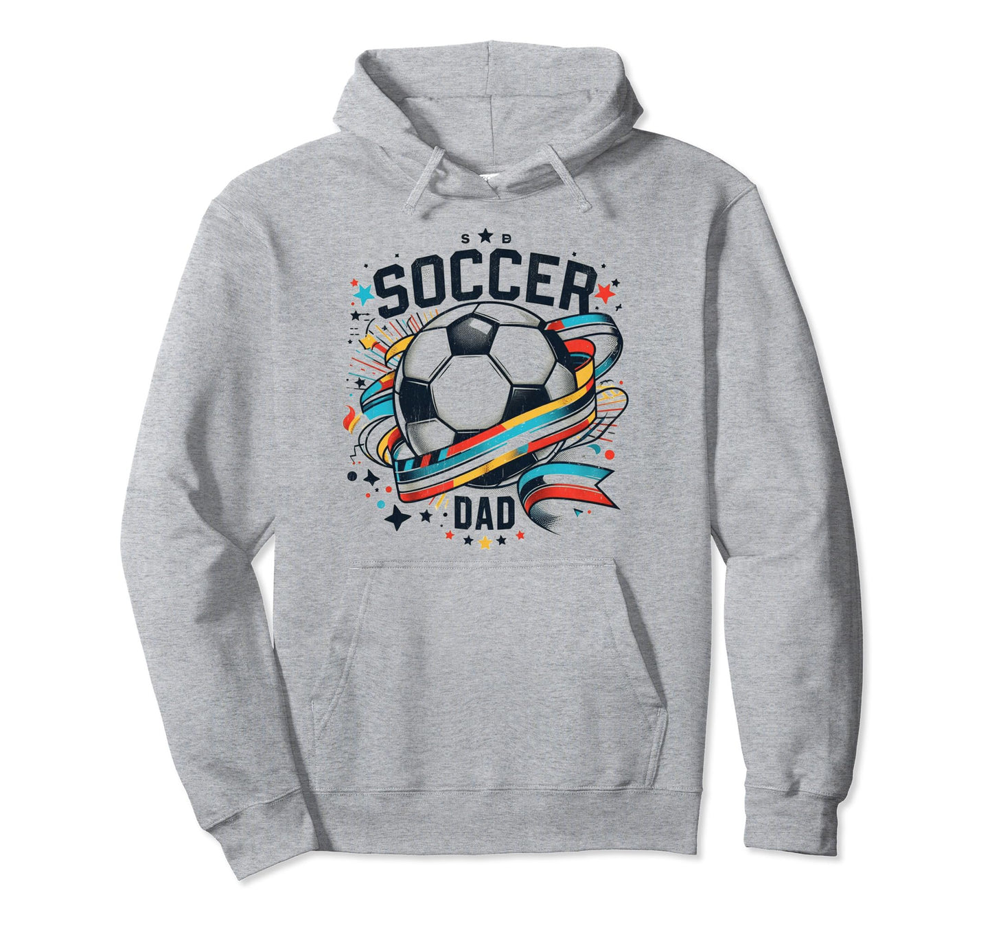 Soccer Dad Family Matching Dad Fathers Hoodie - Fun Novelty Design Unisex - T-Shirt, Sweatshirt, Hoodie
