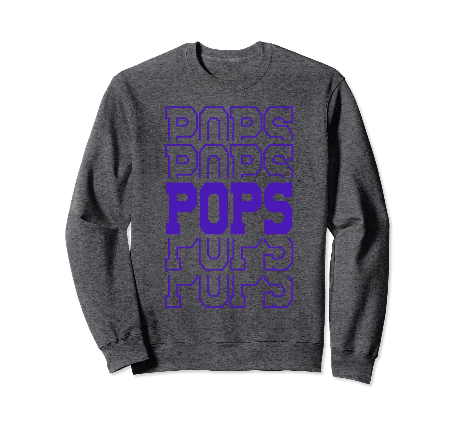Personalized Pops Birthday Sweatshirt - Minimalist Print for Adults - T-Shirt, Sweatshirt, Hoodie