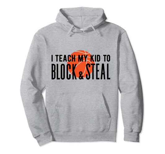 Basketball Dad Mom Basketball Parents Hoodie - Streetwear Style for Adults - T-Shirt, Sweatshirt, Hoodie