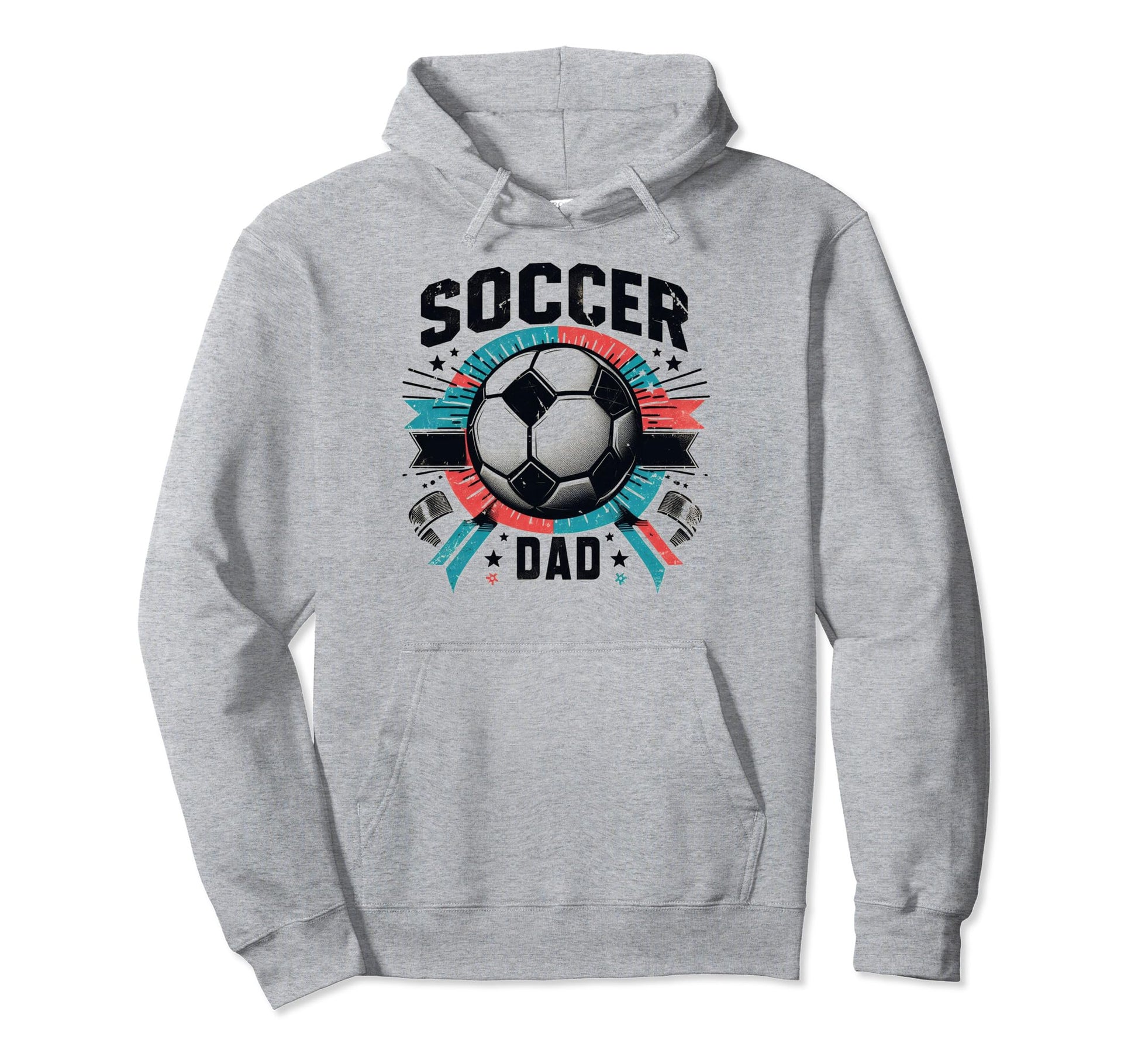 Soccer Dad Family Matching Dad Hoodie - Fun Novelty Design for Adults - T-Shirt, Sweatshirt, Hoodie