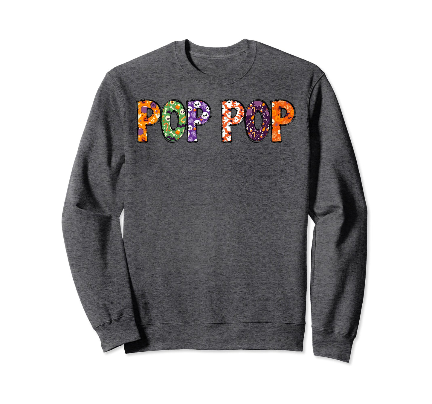 Funny Halloween Costumes Pop Pop Sweatshirt - Graphic Print Unisex - T-Shirt, Sweatshirt, Hoodie