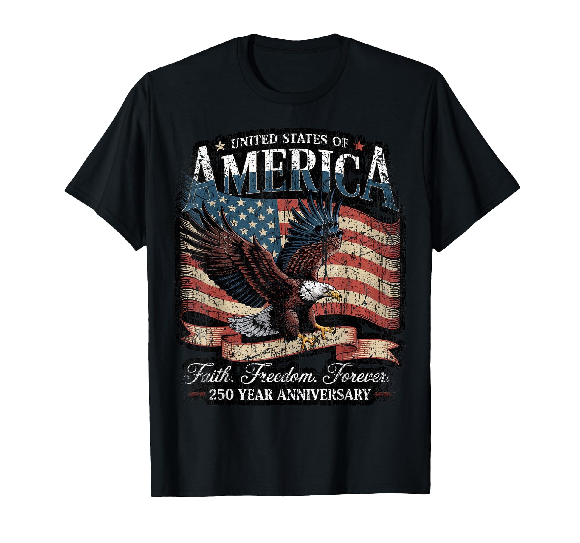 Mens Womens 250Th Anniversary America T-Shirt - Novelty Apparel Unisex - T-Shirt, Sweatshirt, Hoodie