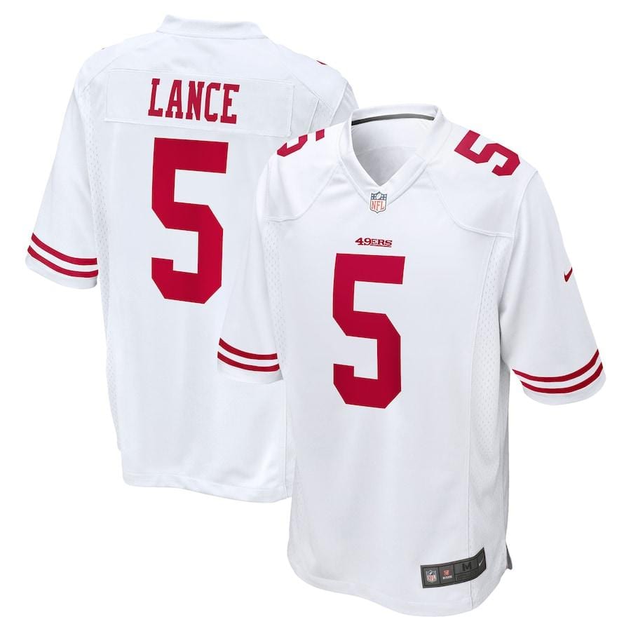 Trey Lance San Francisco 49ers Jersey football jersey product view 1