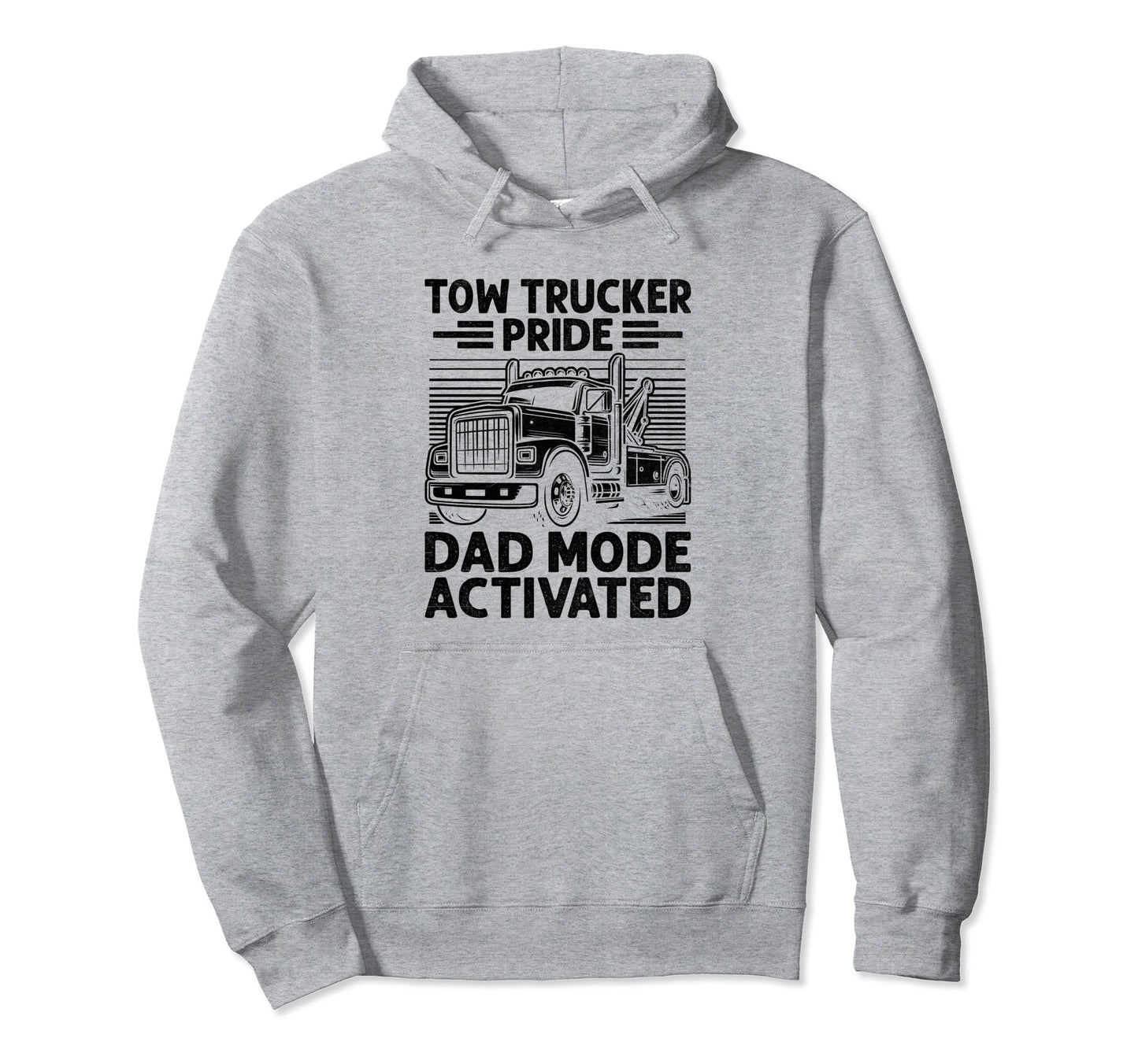 Tow Trucker Pride Pride Dad Mode Hoodie - Casual Everyday Wear Men Women - T-Shirt, Sweatshirt, Hoodie