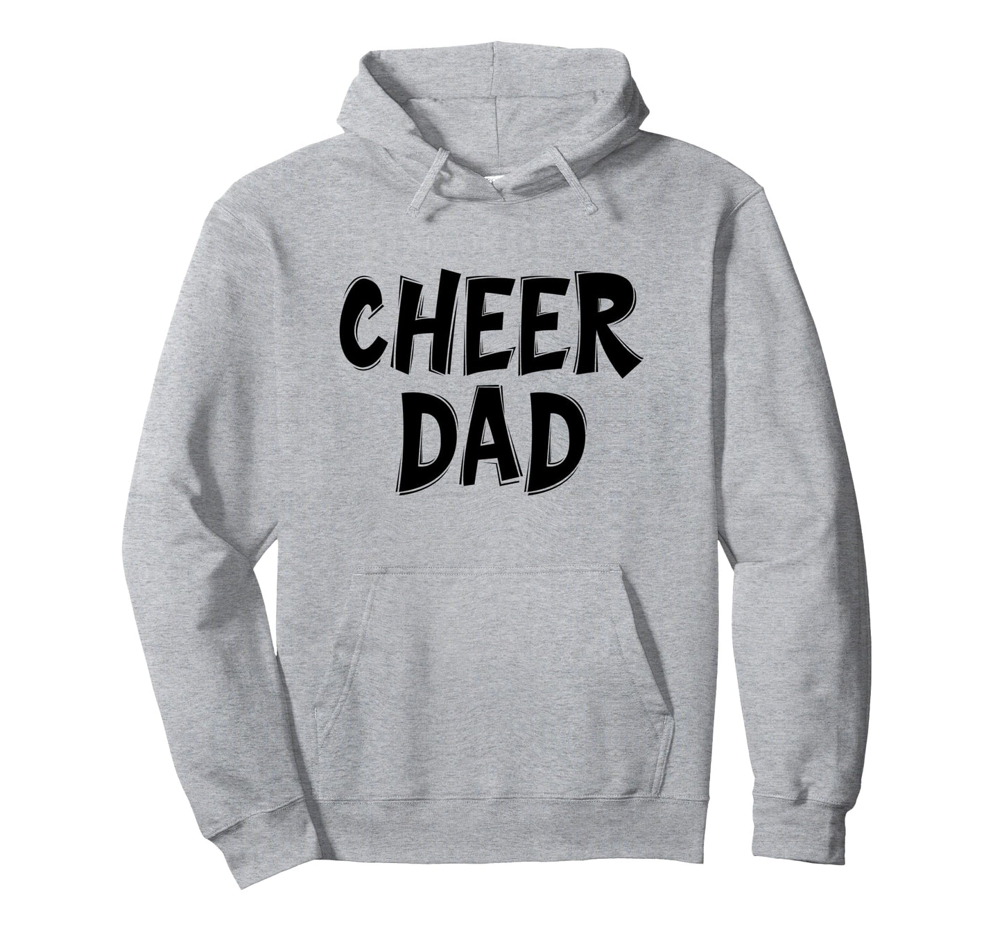 Cheer Dad Text T Shirts T-Shirt - Streetwear Style for Adults - T-Shirt, Sweatshirt, Hoodie