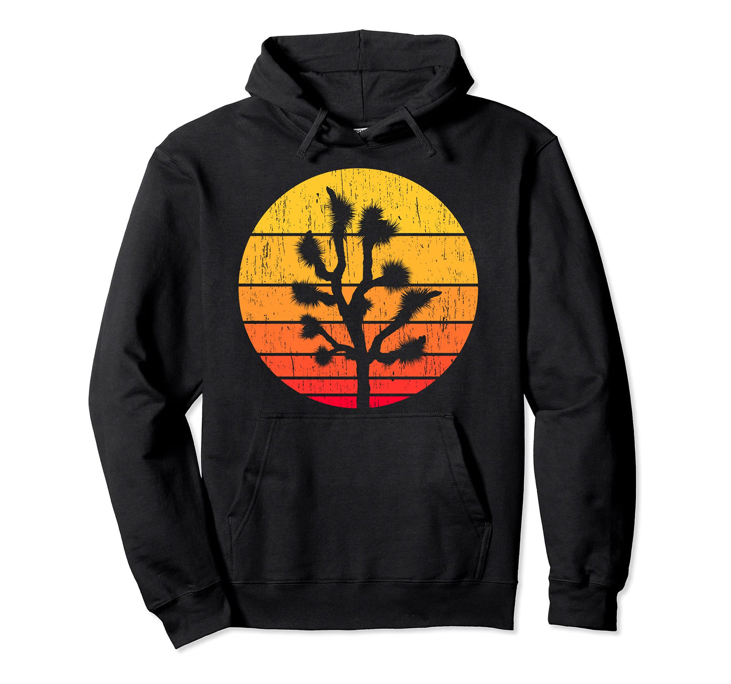 Sun Joshua Tree Minimalist Nature Lover Hoodie - Trendy Graphic for Adults - T-Shirt, Sweatshirt, Hoodie