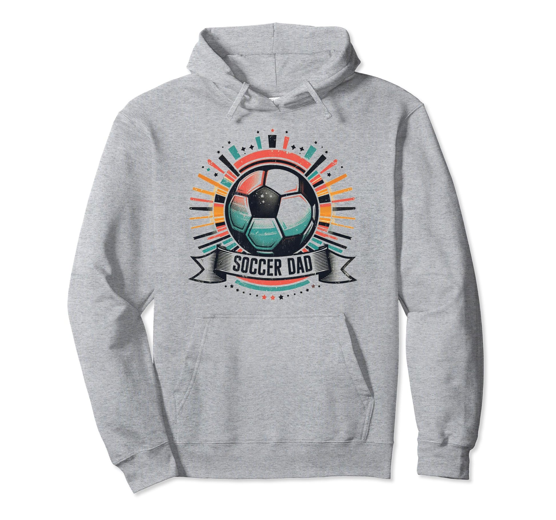 Soccer Dad Family Matching Dad Fathers Day Hoodie - Trendy Graphic Unisex - T-Shirt, Sweatshirt, Hoodie