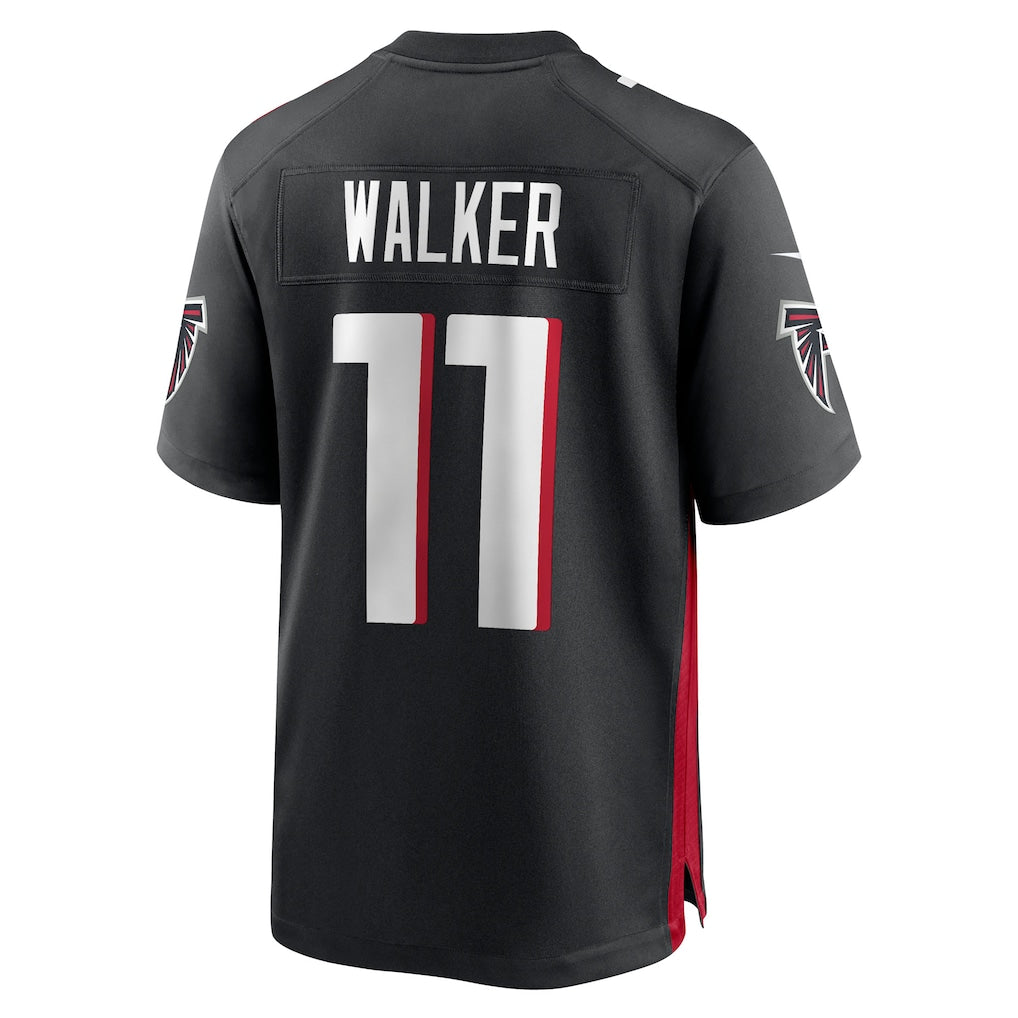 A.Falcons #11 Jalon Walker 2025 NFL Draft First Round Pick Game Jersey football jersey product view 1