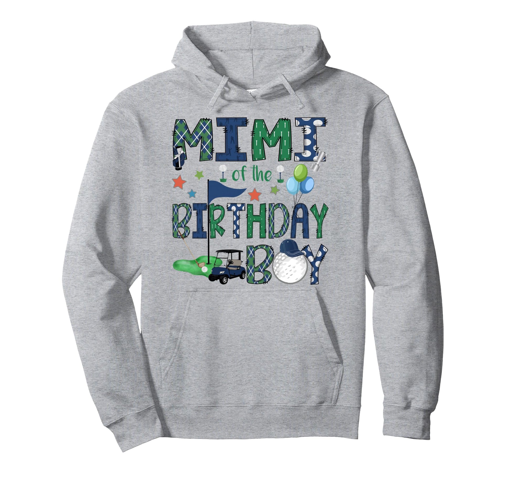 Mimi Birthday Hole One Golf Lover Hoodie - Trendy Graphic Unisex - T-Shirt, Sweatshirt, Hoodie