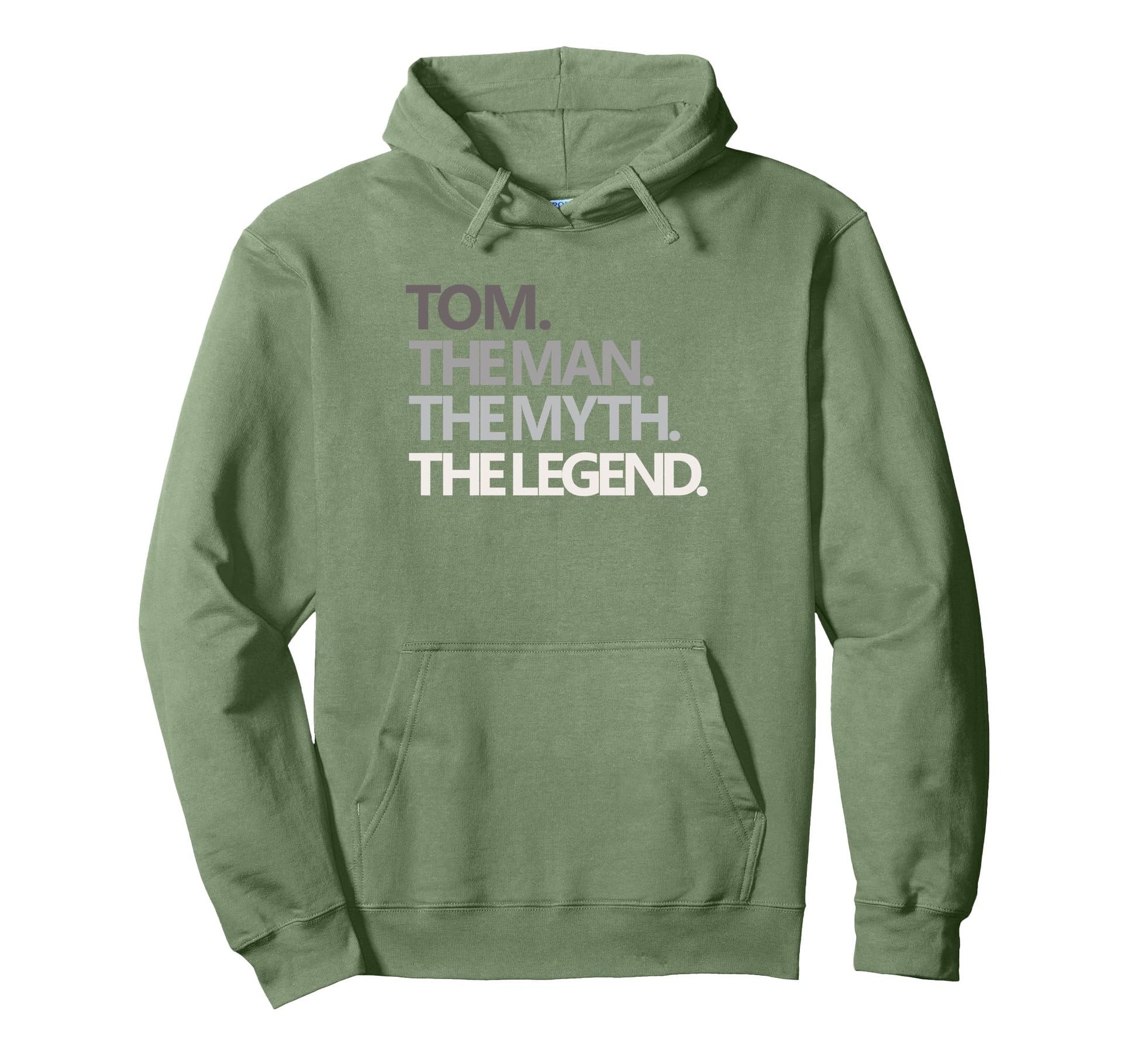 Funny Tom Myth Legend Dad Husband Hoodie - Casual Everyday Wear for Adults - T-Shirt, Sweatshirt, Hoodie