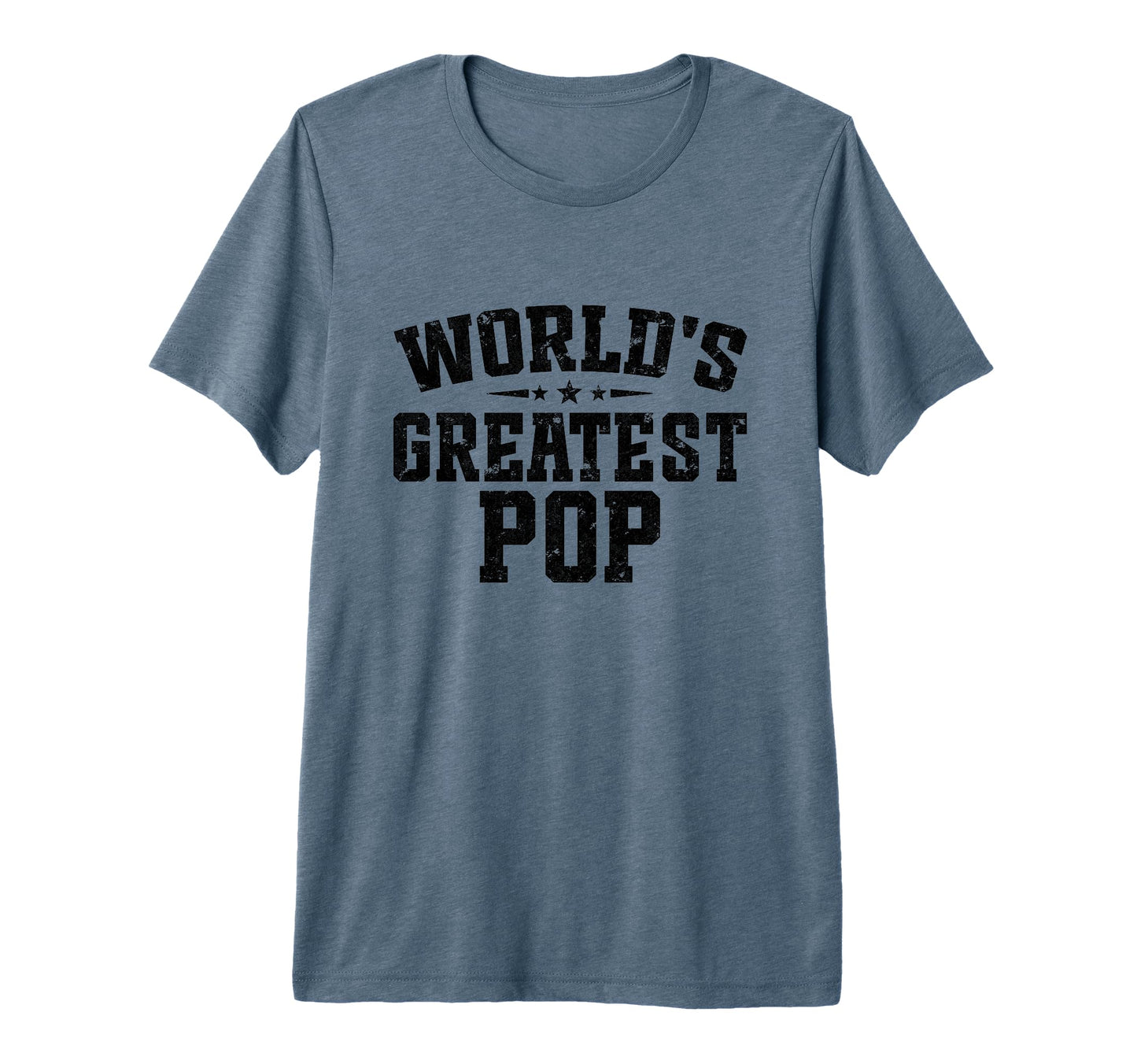 Mens Worlds Greatest Pop Fathers T-Shirt - Casual Everyday Wear for Adults - T-Shirt, Sweatshirt, Hoodie