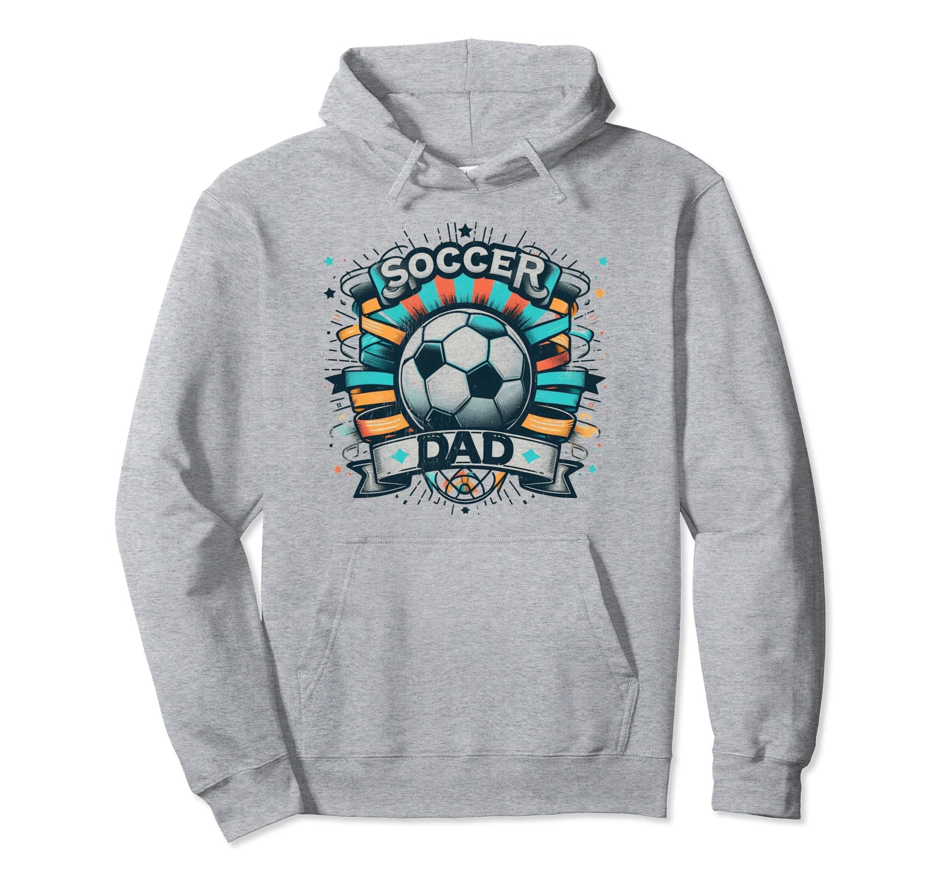 Soccer Dad Family Matching Dad Hoodie - Casual Everyday Wear Unisex - T-Shirt, Sweatshirt, Hoodie