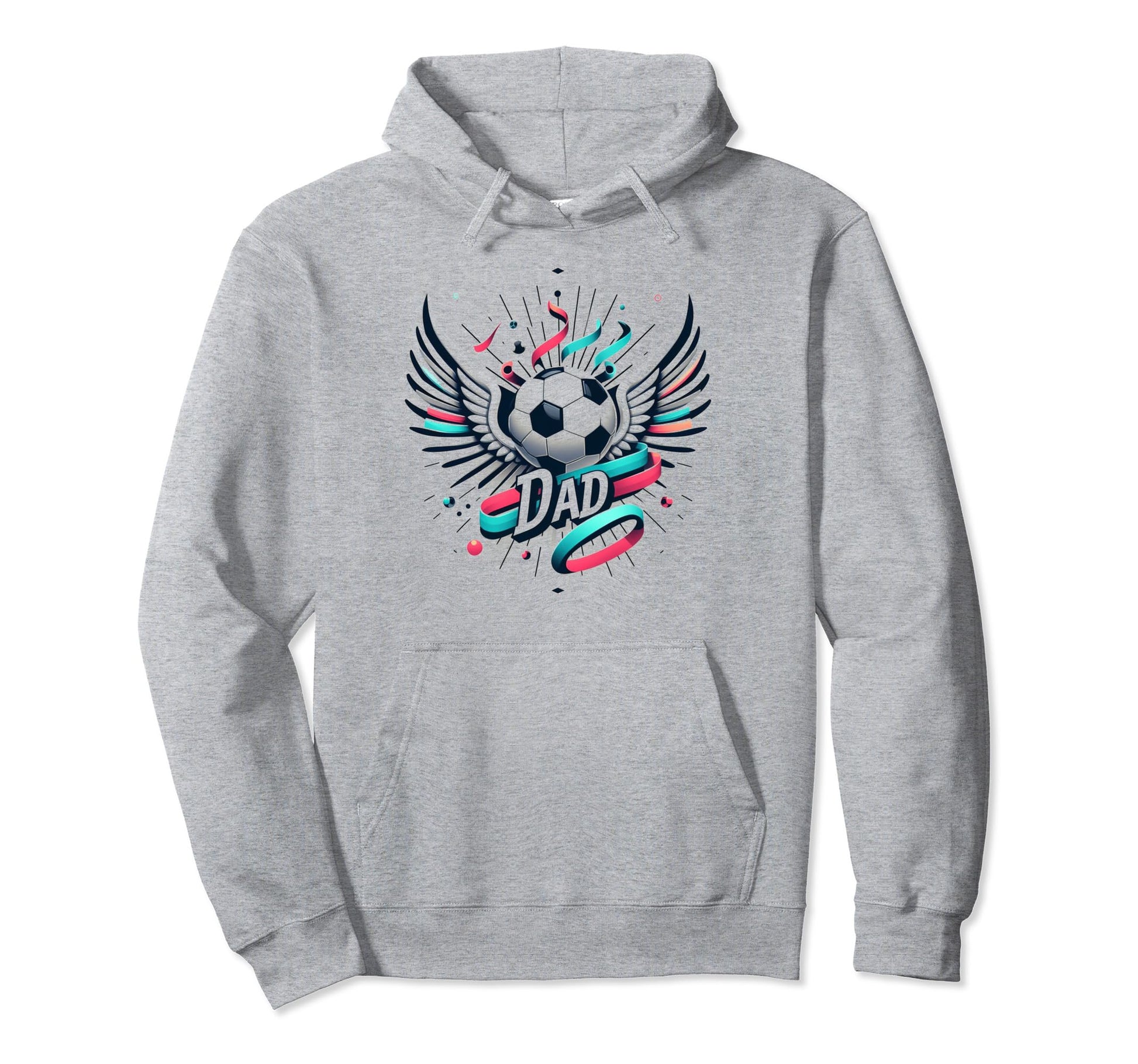 Soccer Dad Family Matching Dad Hoodie - Casual Everyday Wear for Adults - T-Shirt, Sweatshirt, Hoodie