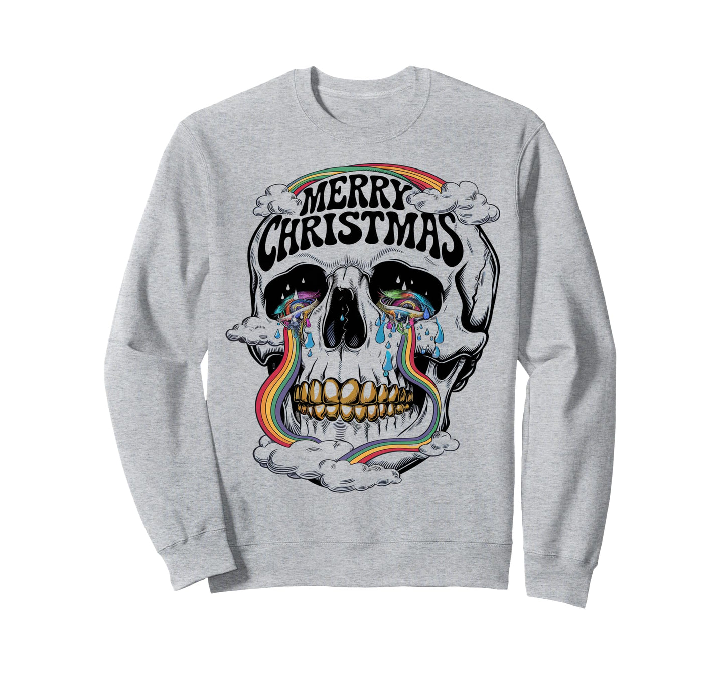Sarcastic Holiday Tops Skeleton Meme Sweatshirt - Streetwear Style Unisex - T-Shirt, Sweatshirt, Hoodie
