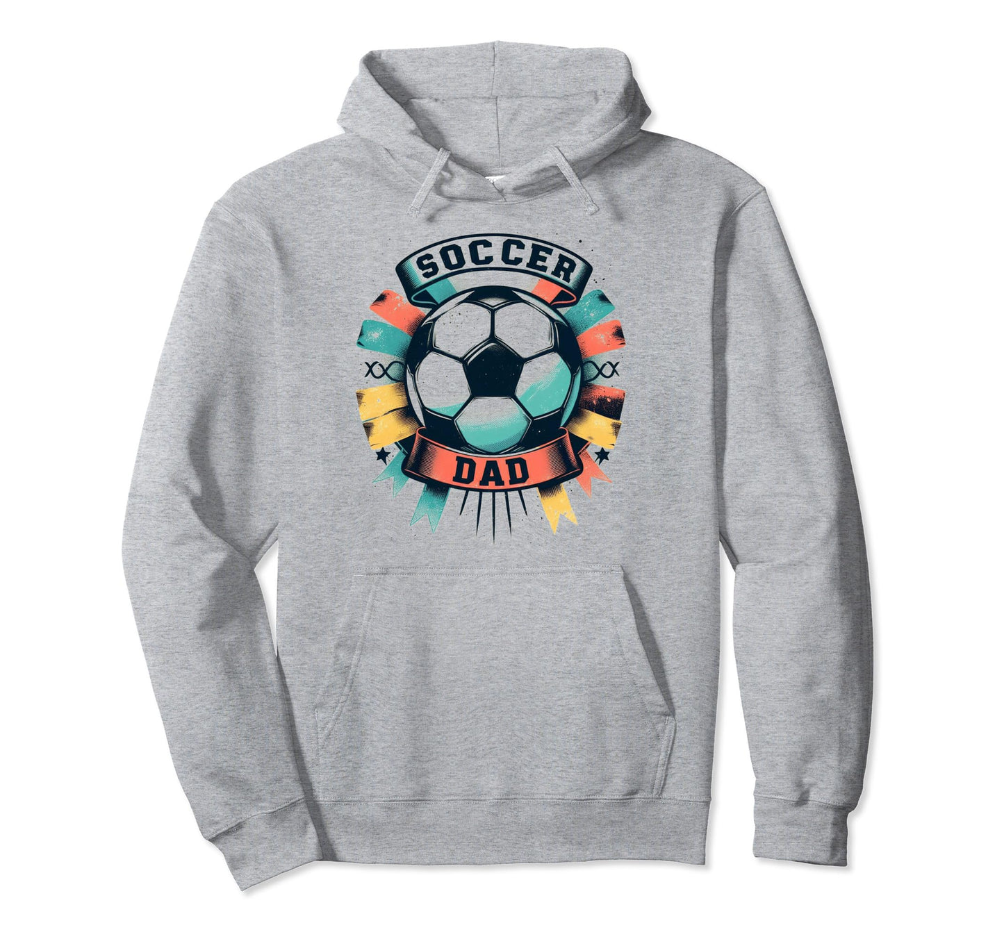 Soccer Dad Family Matching Dad Fathers Day Hoodie - Custom Art Print Unisex - T-Shirt, Sweatshirt, Hoodie