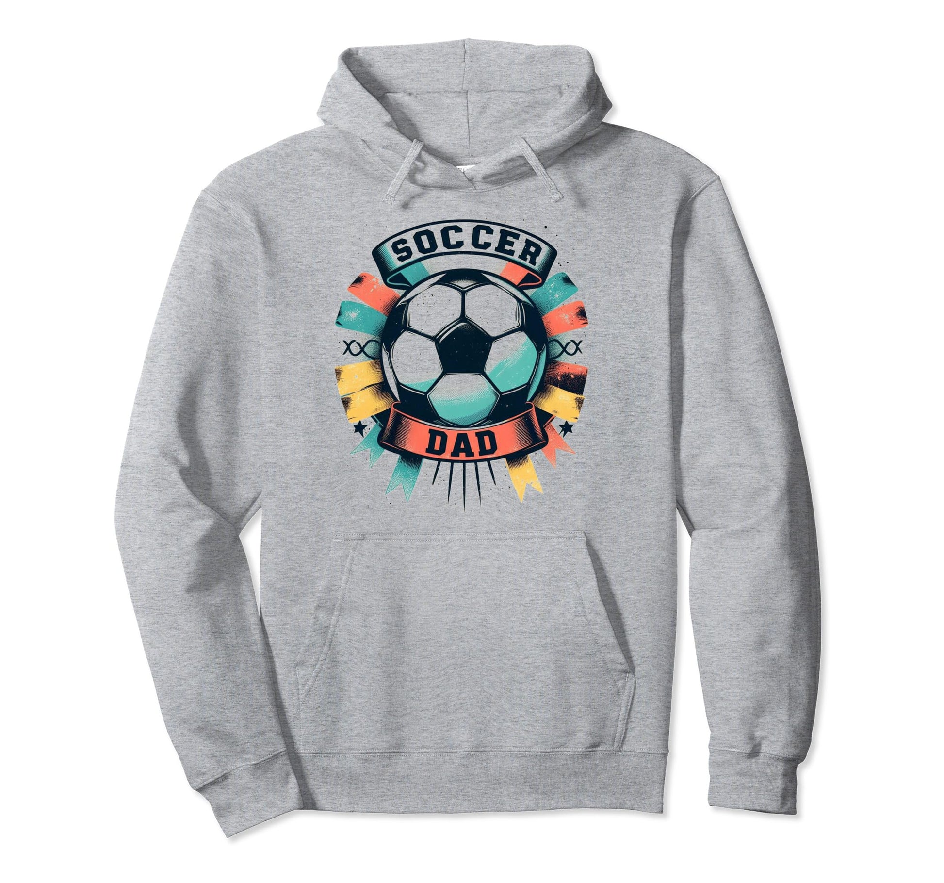 Soccer Dad Family Matching Dad Fathers Day Hoodie - Custom Art Print Unisex - T-Shirt, Sweatshirt, Hoodie