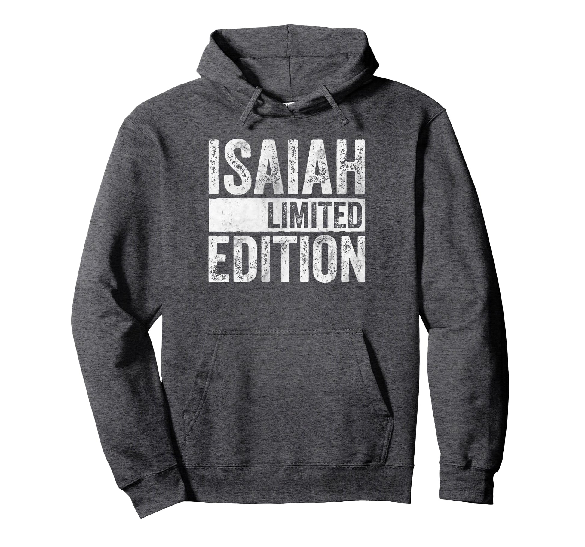 Funny Personalized Name Joke Isaiah Hoodie - Minimalist Print Unisex - T-Shirt, Sweatshirt, Hoodie