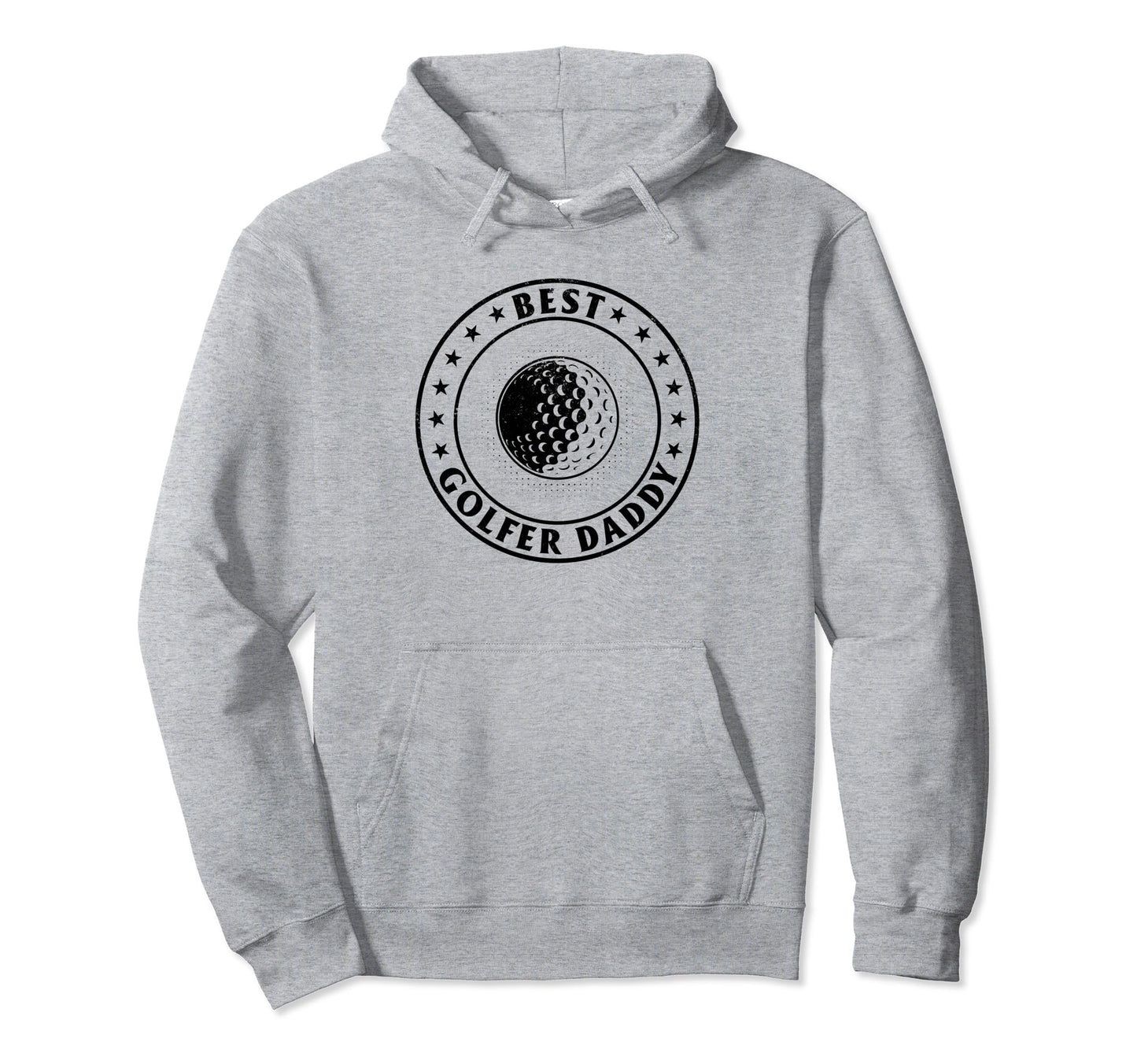 Best Golfer Daddy Golf Player Dad Hoodie - Minimalist Print Unisex - T-Shirt, Sweatshirt, Hoodie