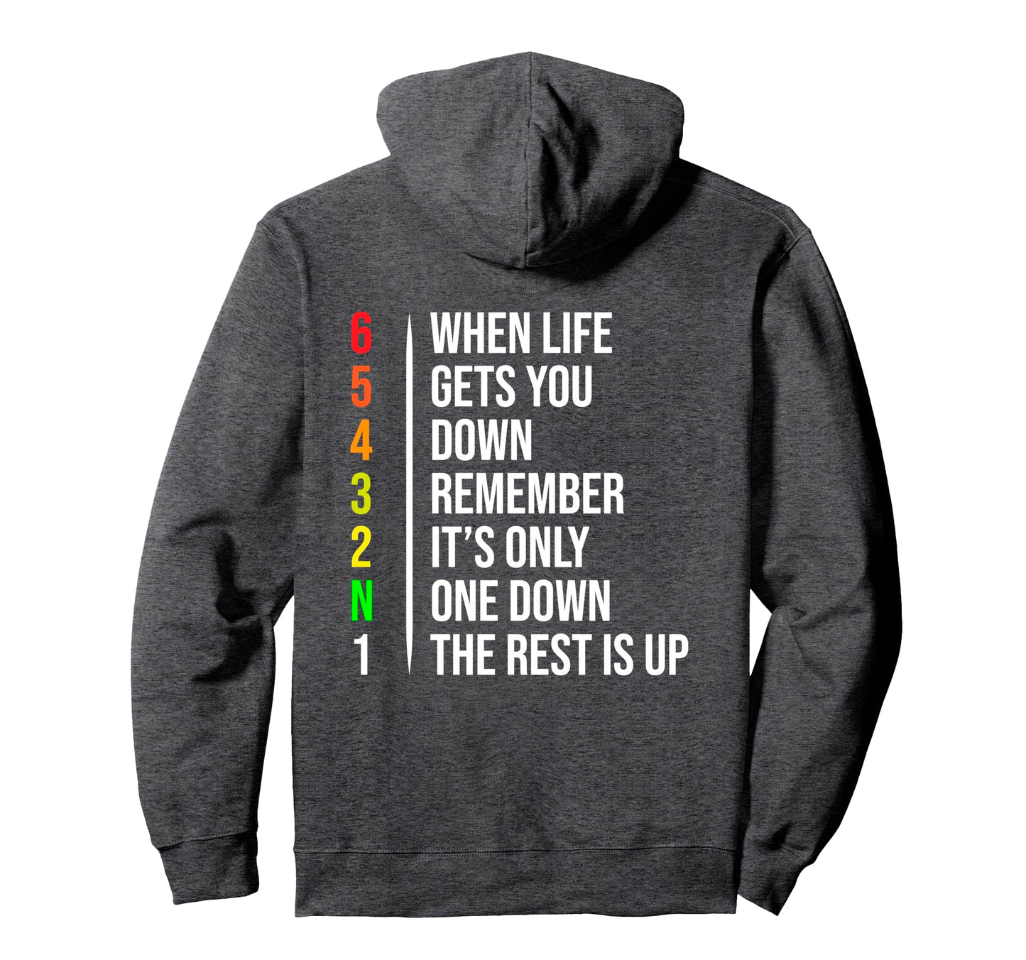 Motorbike Motorcycle Gears When Life Hoodie - Trendy Graphic for Adults - T-Shirt, Sweatshirt, Hoodie