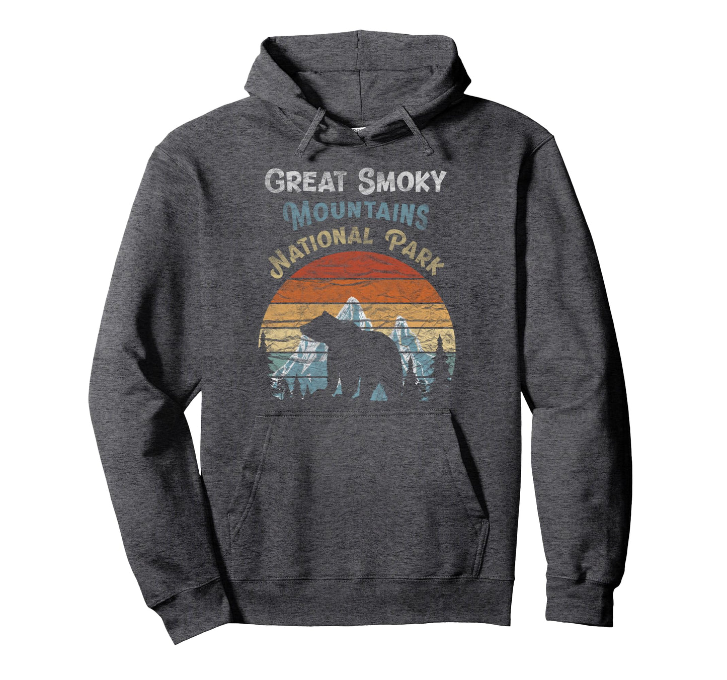 Great Smoky Mountains National Park Hoodie - Streetwear Style for Adults - T-Shirt, Sweatshirt, Hoodie