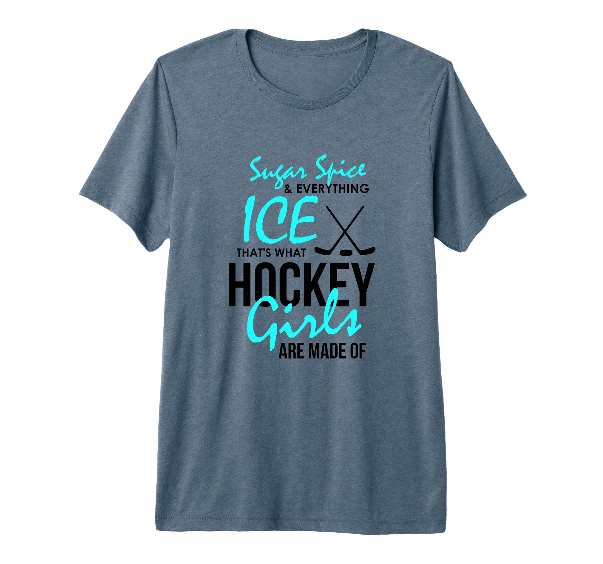 Hockey Player Sugar And Spice Ice T-Shirt - Novelty Apparel Men Women - T-Shirt, Sweatshirt, Hoodie